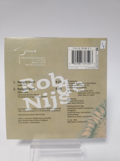 Rob de Nijs: Banger Hart CD Single - Cd