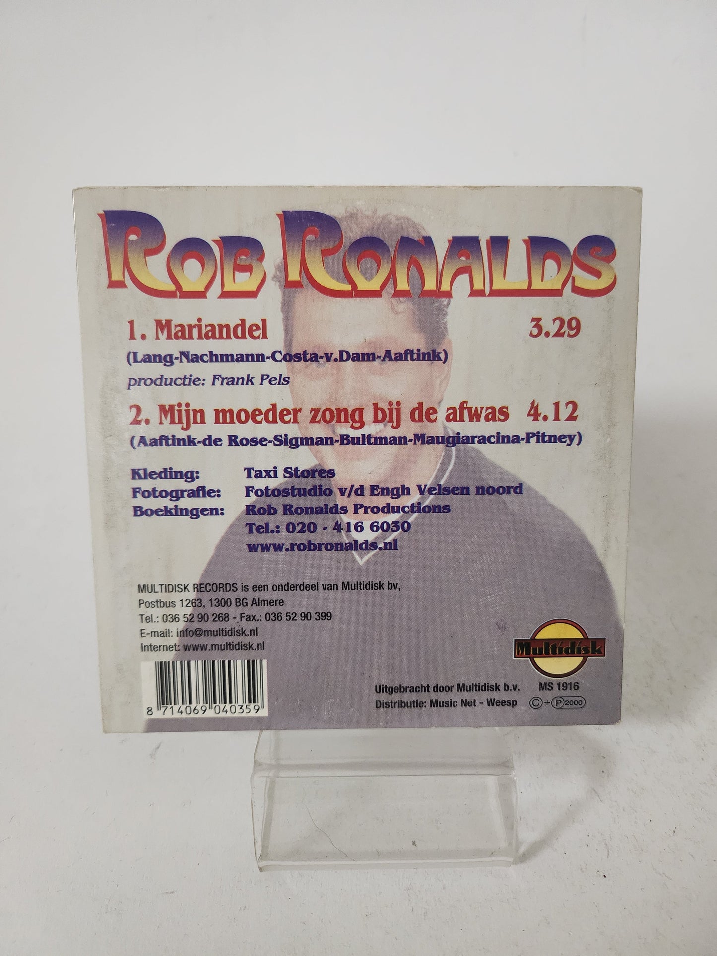 Rob Ronalds: Mariandel CD Single - CD Single