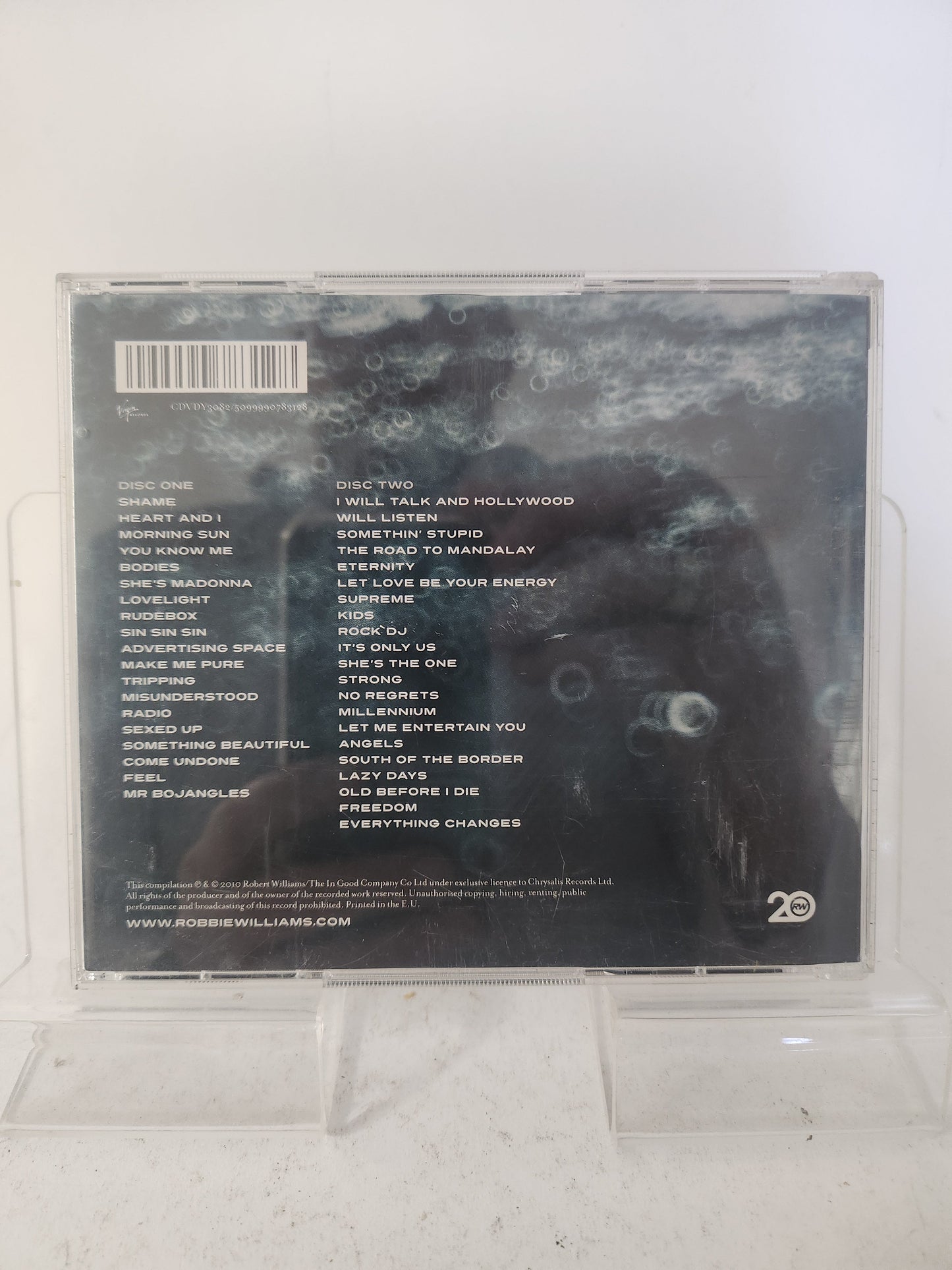 Robbie Williams: In and Out of Consciousness (Greatest Hits 1990-2020) CD - Cd