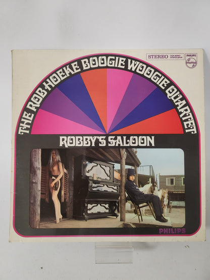 Robby’s Saloon: the Rob Hoeke Boogie Woogie Quartet LP Vinyl - Lp Vinyl