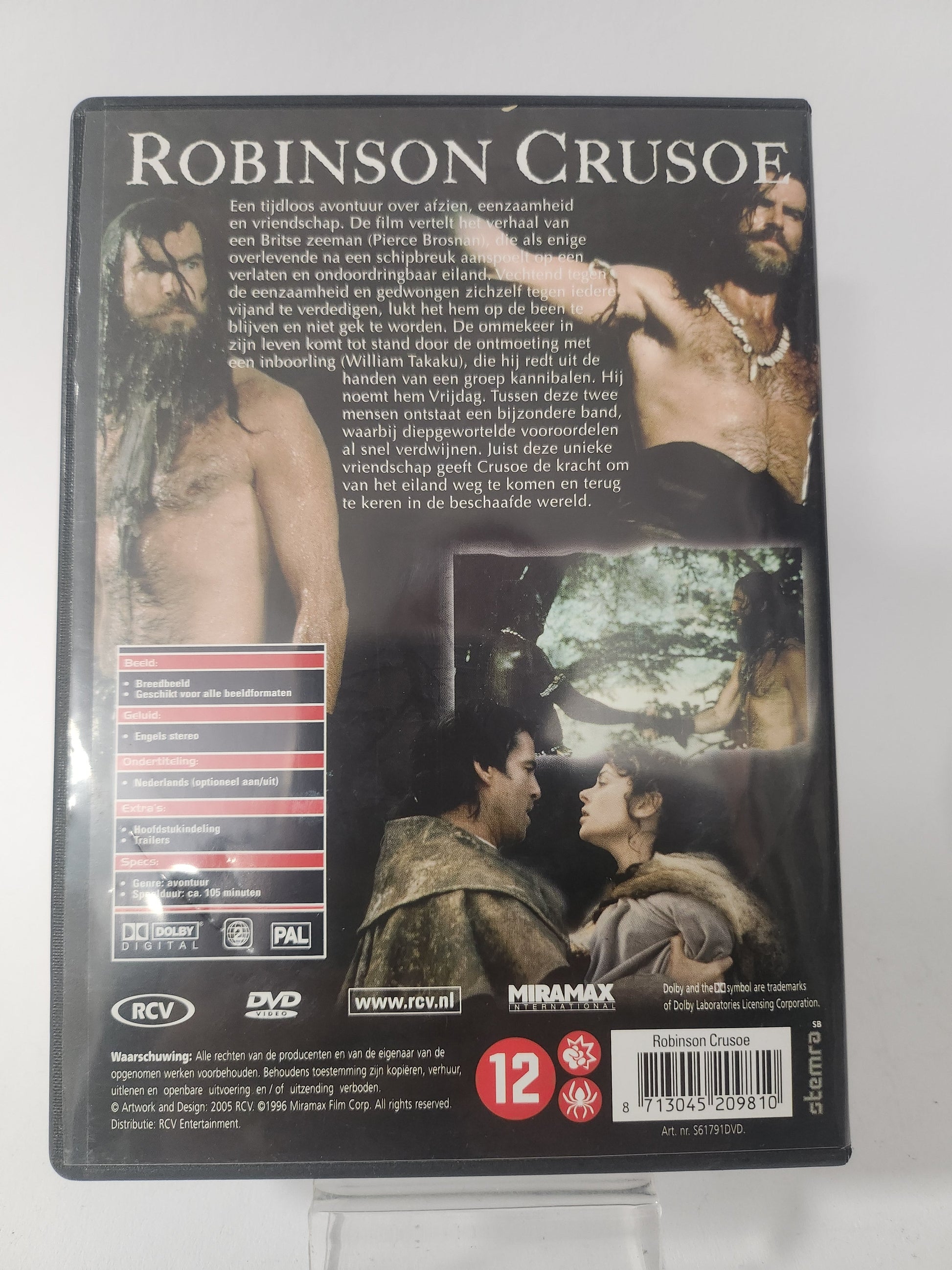 Robinson Crusoe Dvd - Dvd Volwassenen