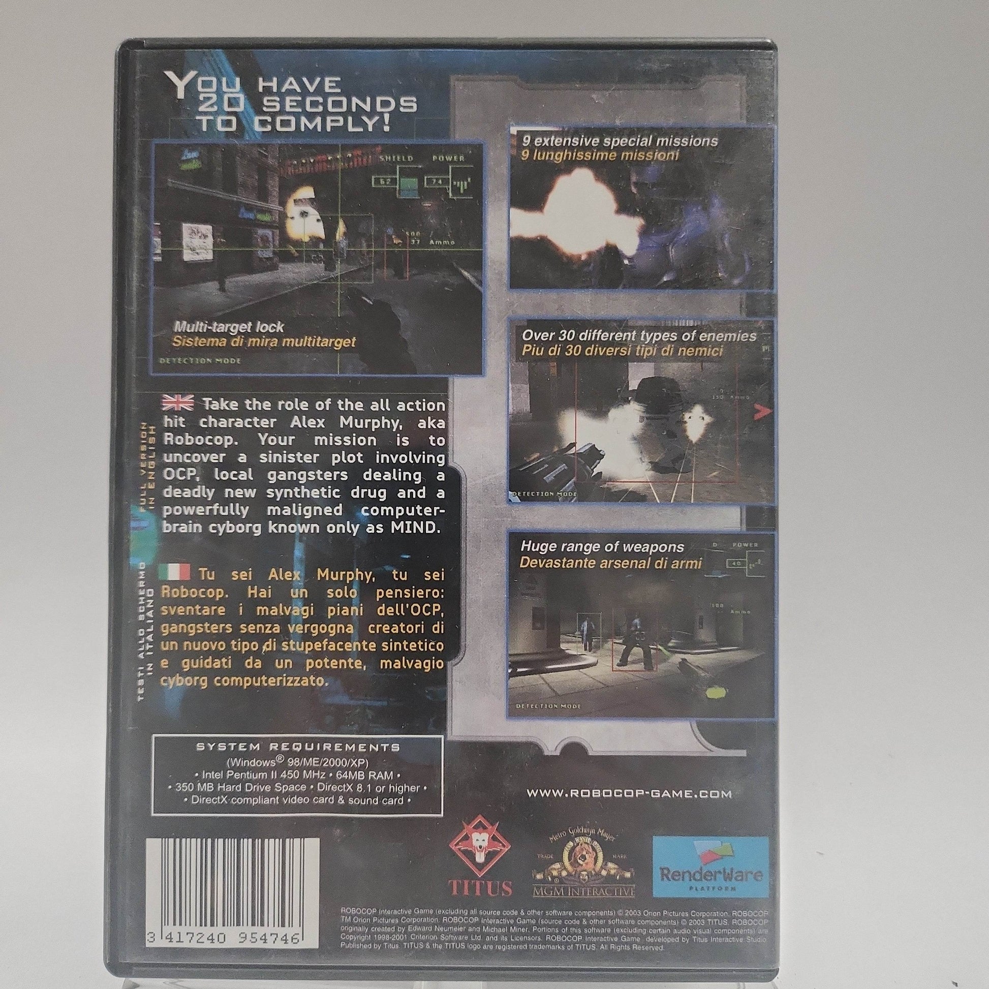 Robocop (No Book) PC - Feniks Gameshop