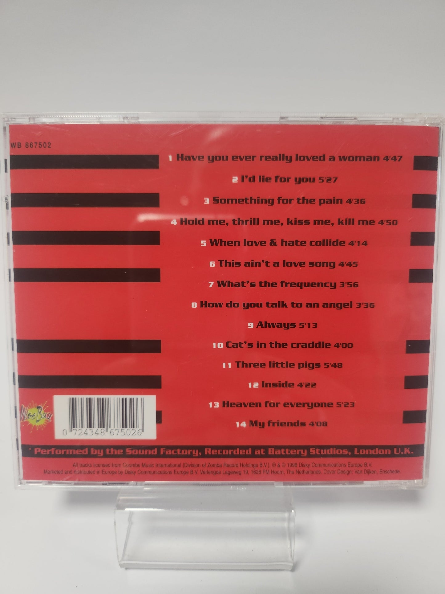 Rock Ballads CD - Cd