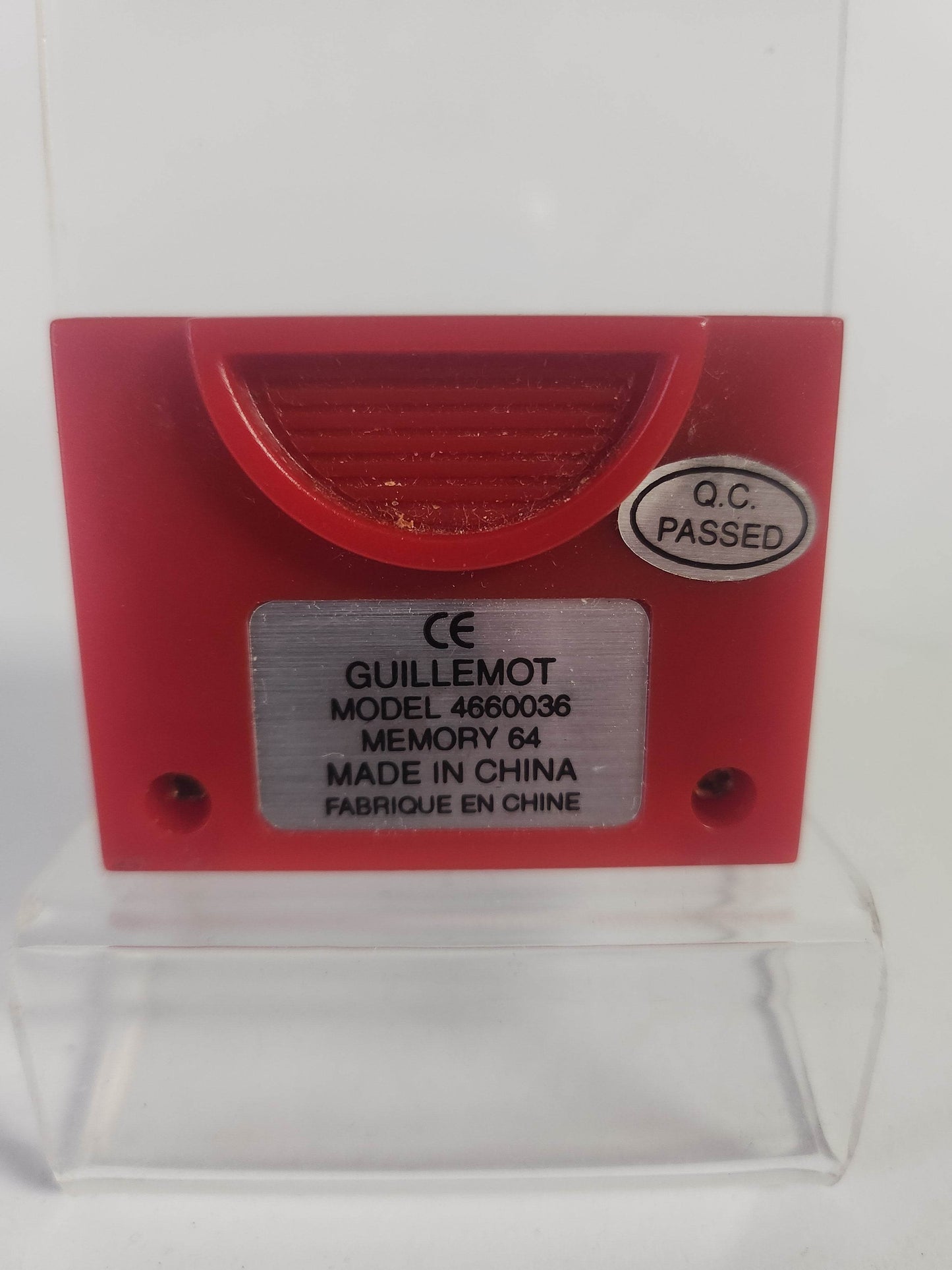 Rode Guillemot Memorycard Nintendo 64 - Feniks Gameshop