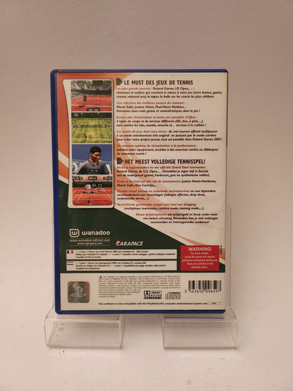 Roland Garros 2003 Playstation 2 - Playstation 2 Games