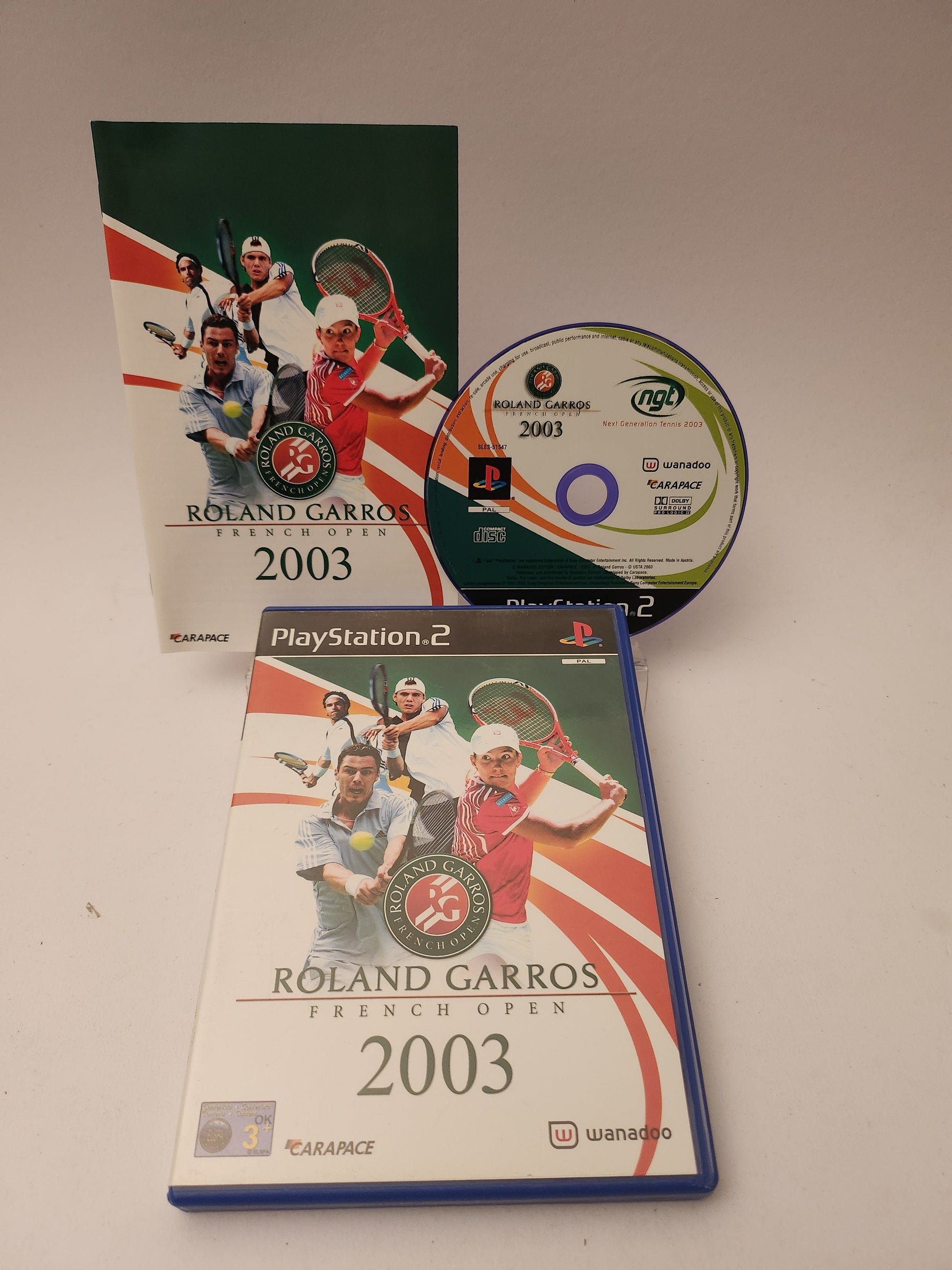 Roland Garros 2003 Playstation 2 - Playstation 2 Games