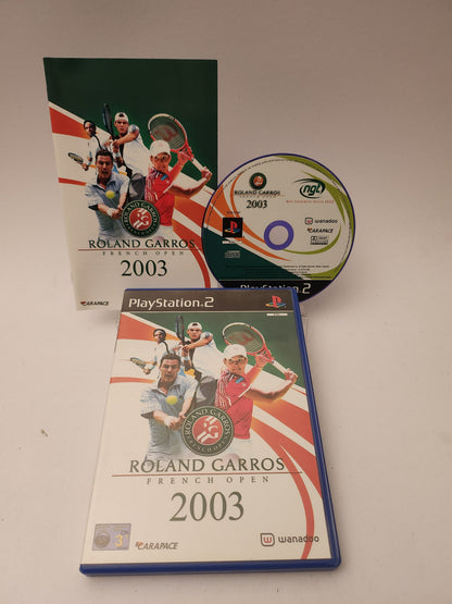 Roland Garros 2003 Playstation 2 - Playstation 2 Games