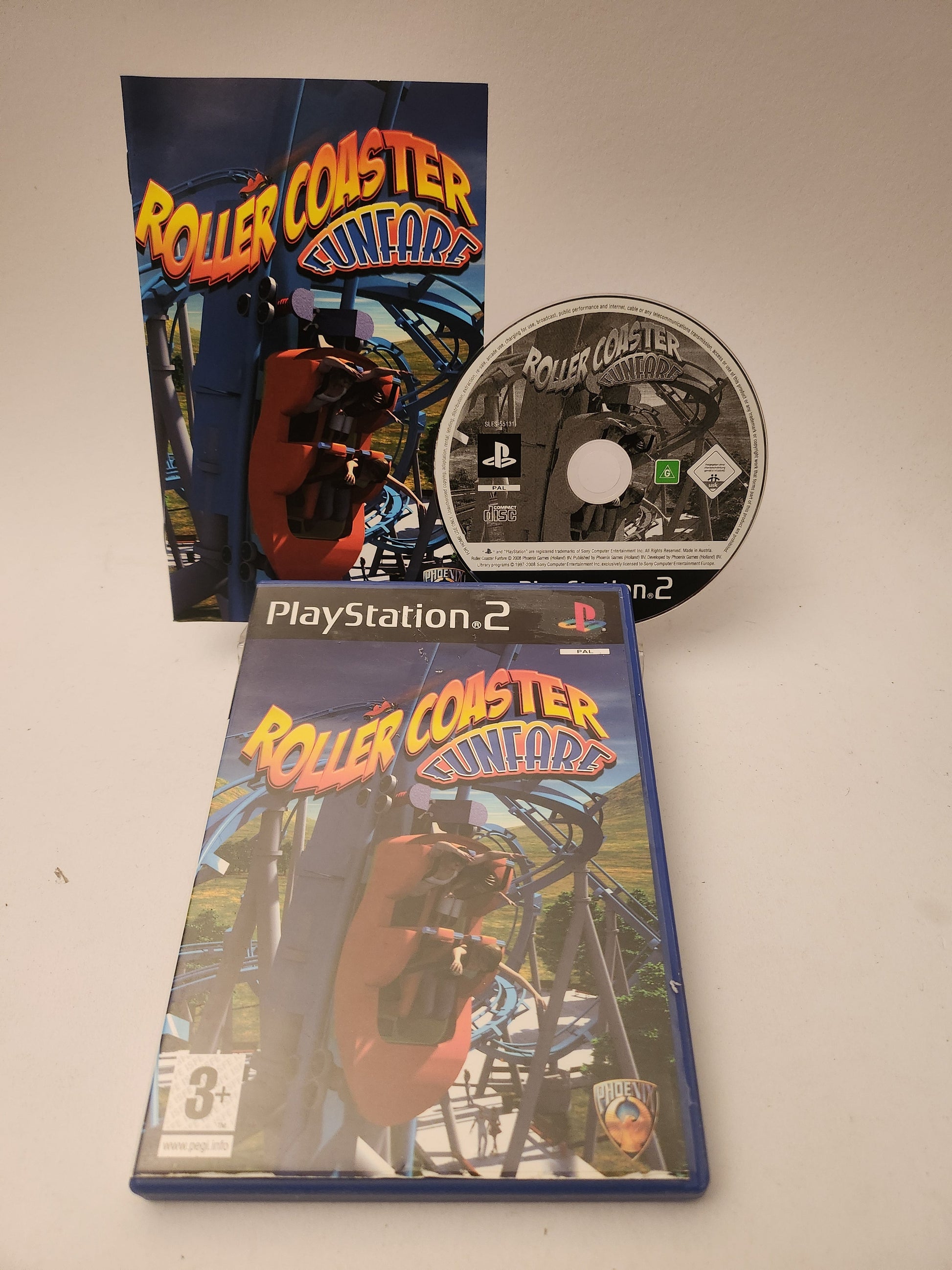 Roller Coaster Funfare Playstation 2 - Playstation 2 Games