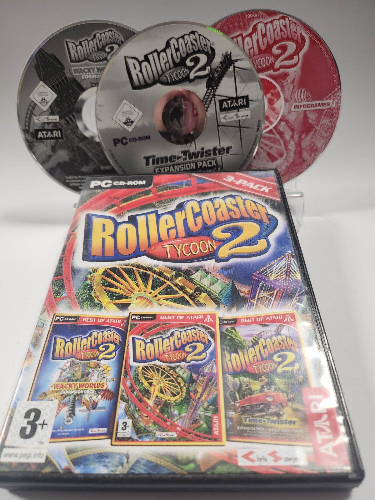 Rollercoaster Tycoon 2 3-Pack (No Book) PC - Feniks Gameshop
