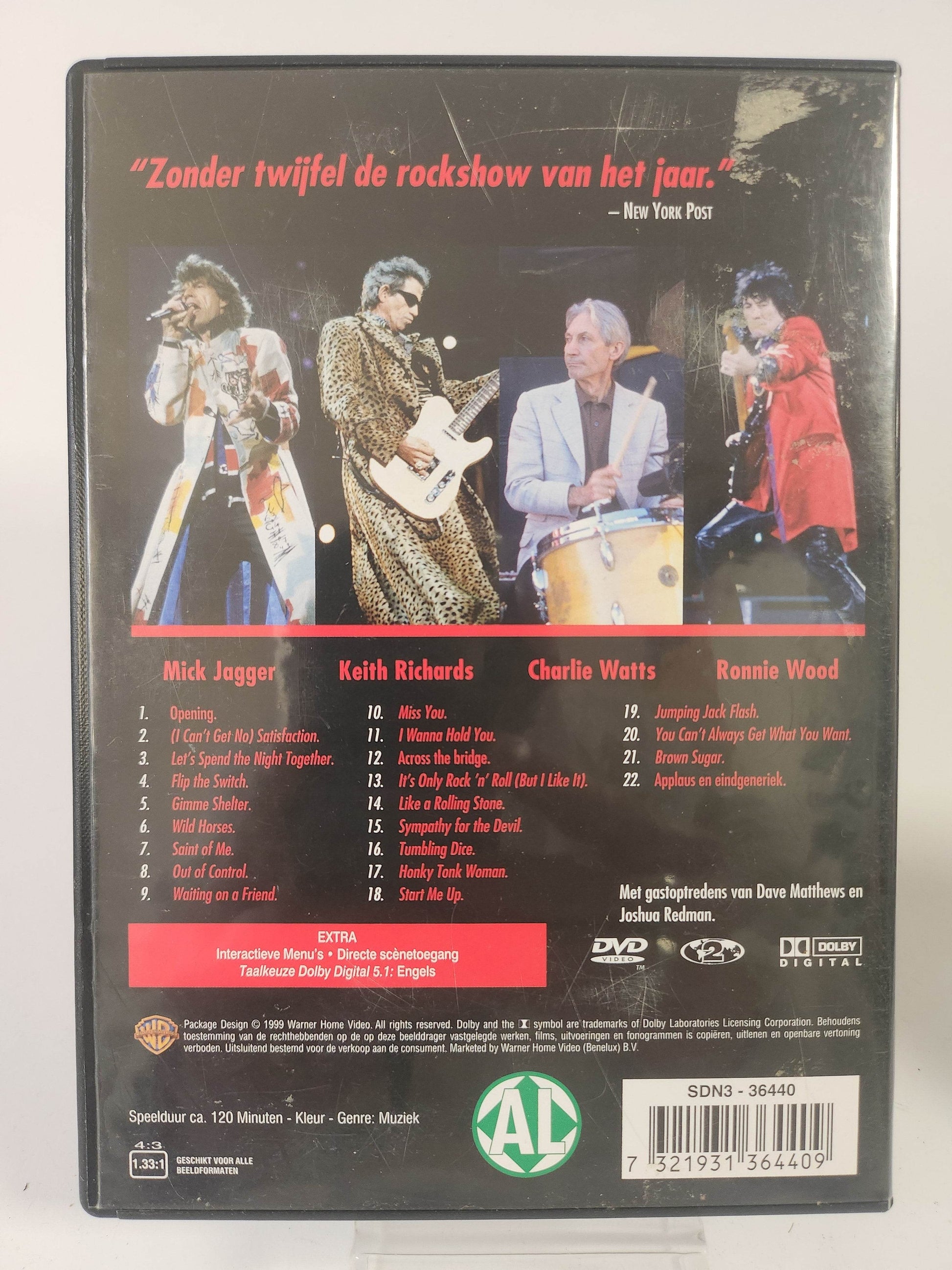 Rolling Stone: Bridges to Babylon Tour 1998 DVD - Feniks Gameshop