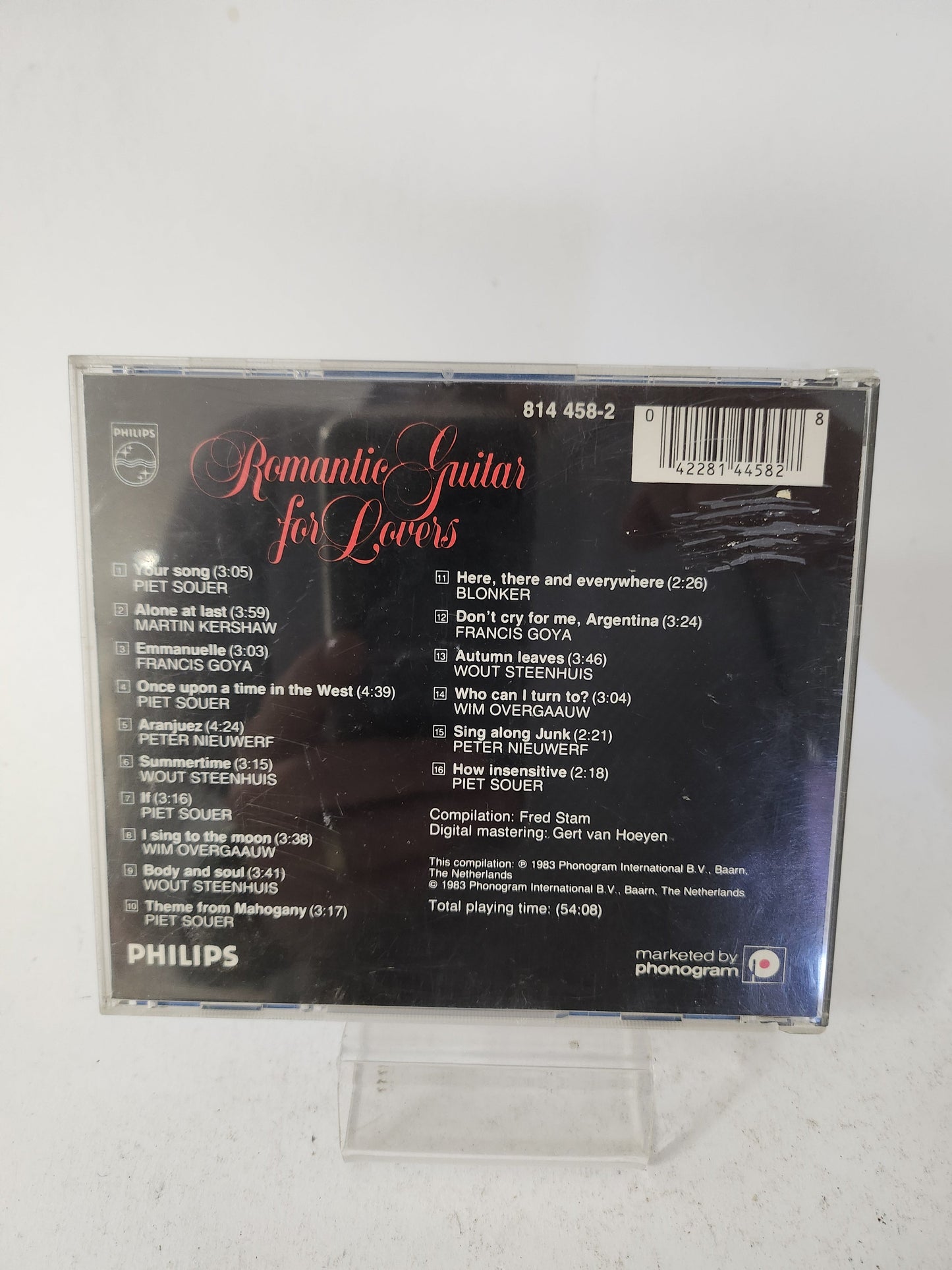 Romantic Guitar for Lovers CD - Cd