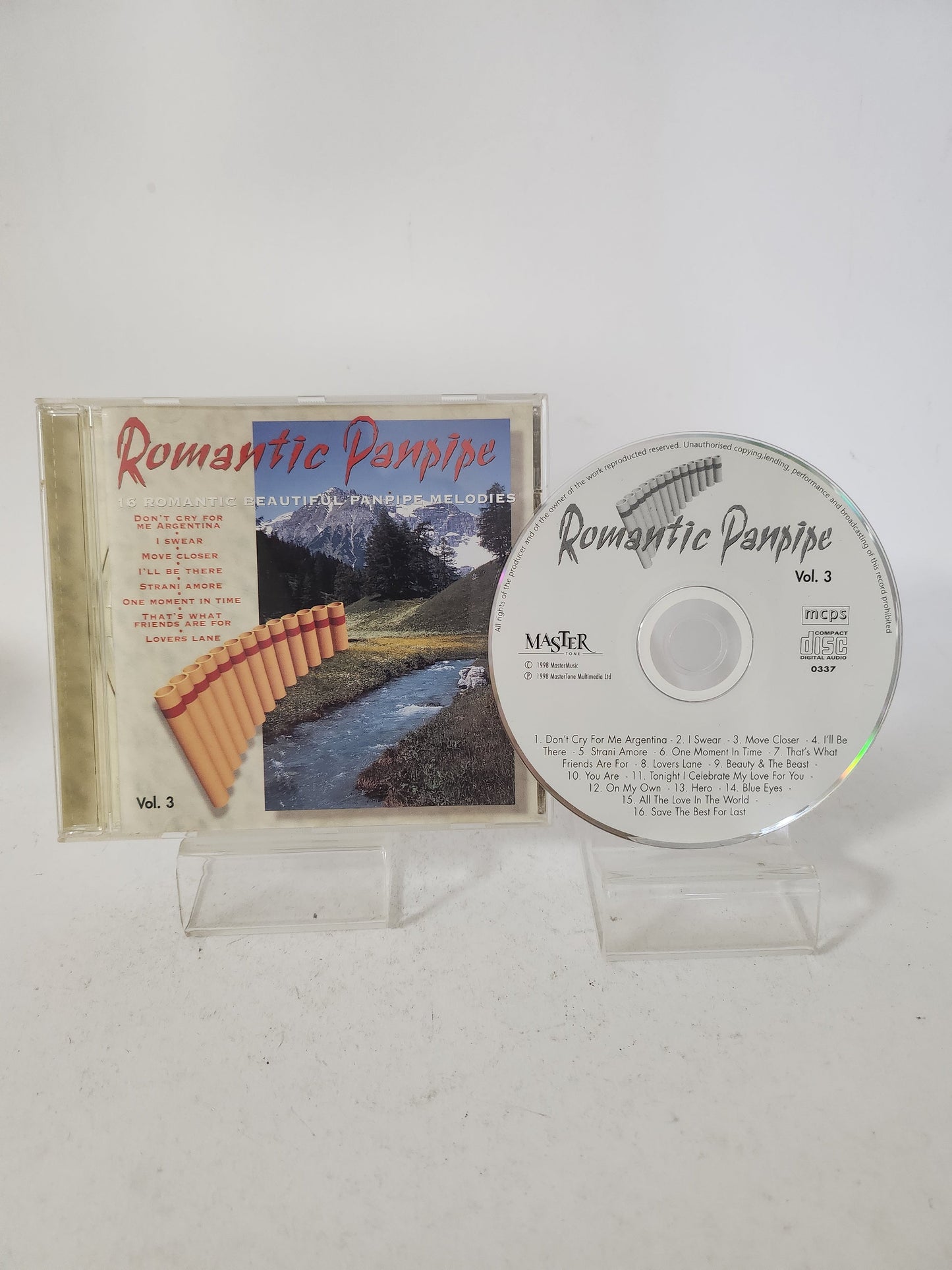 Romantic Panpipe Volume 3 CD - Cd