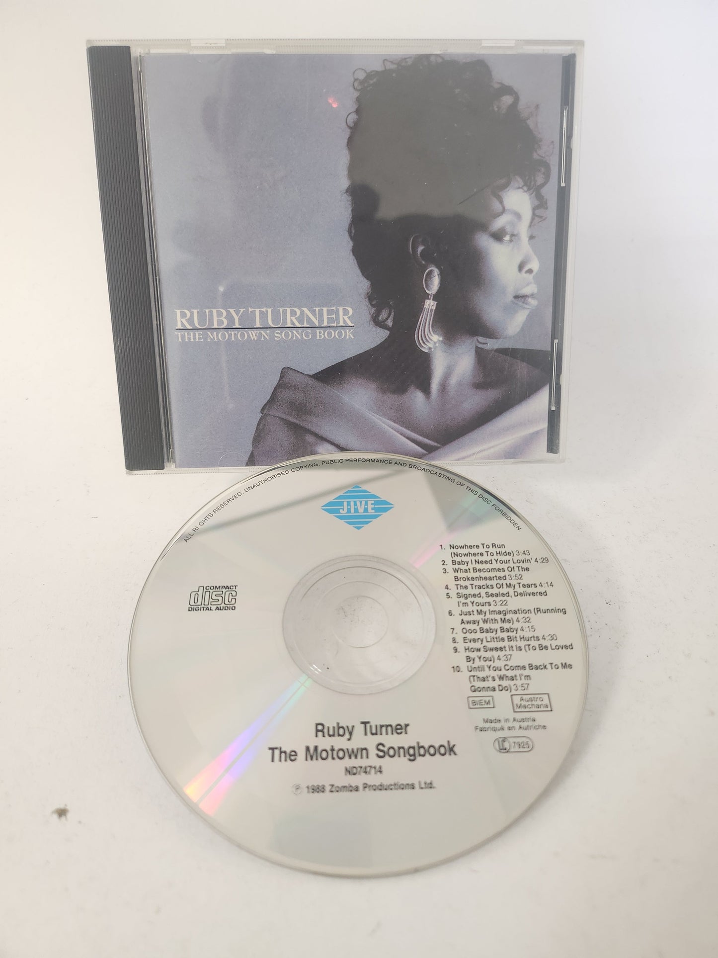 Ruby Turner: the Motown Songbook CD - Cd