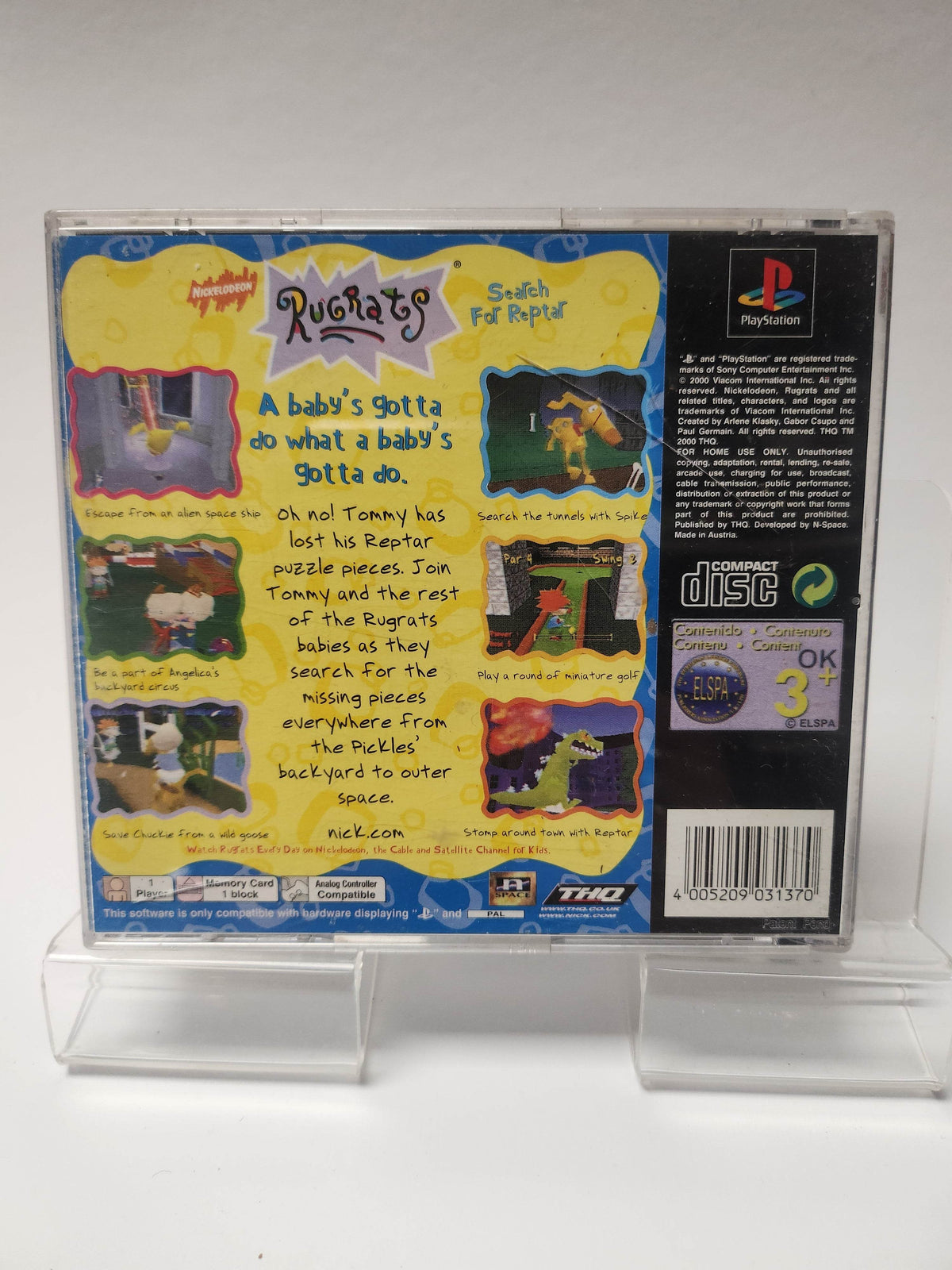 Rugrats Playstation 1 - Feniks Gameshop