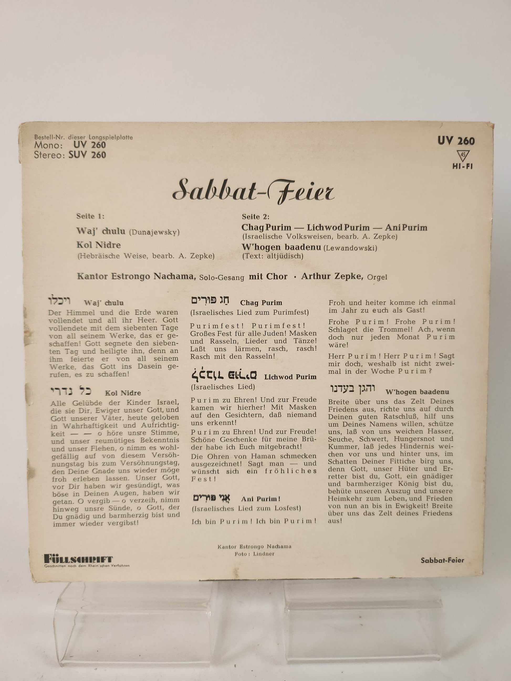 Sabbat - Feier Single Vinyl - Feniks Gameshop