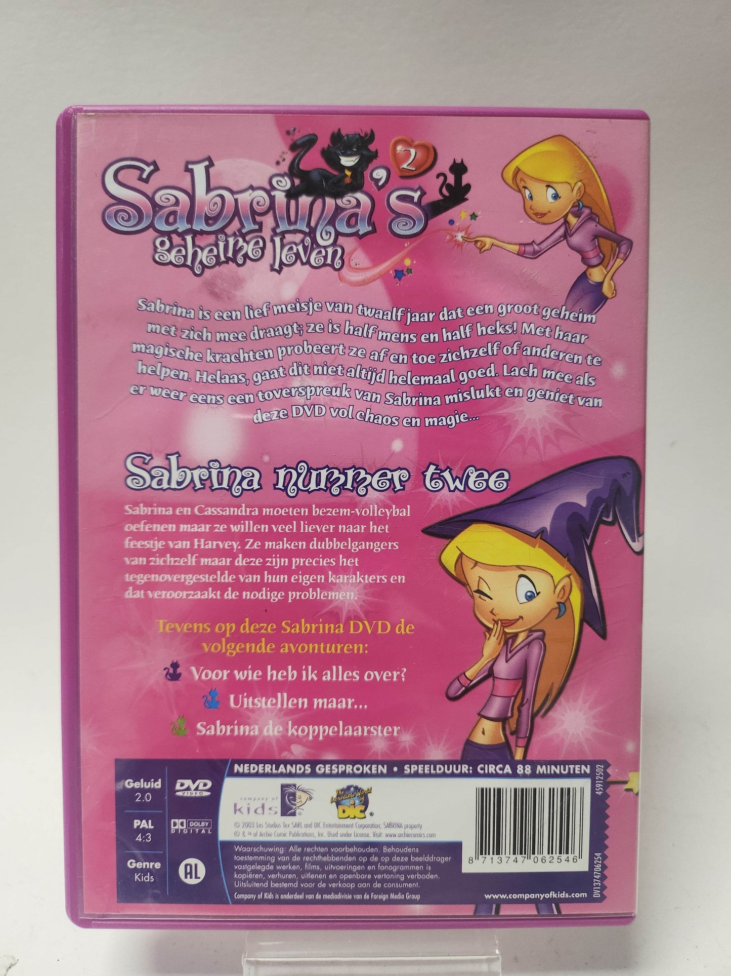 Sabrina's Geheime Leven Sabrina Nummer 2 DVD Kids - Feniks Gameshop