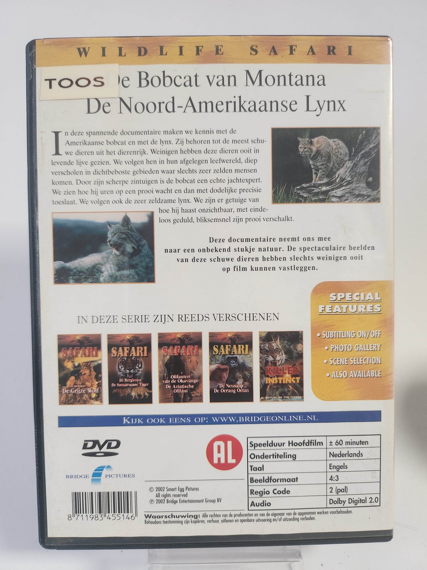 Safari Deel 1 DVD - Feniks Gameshop
