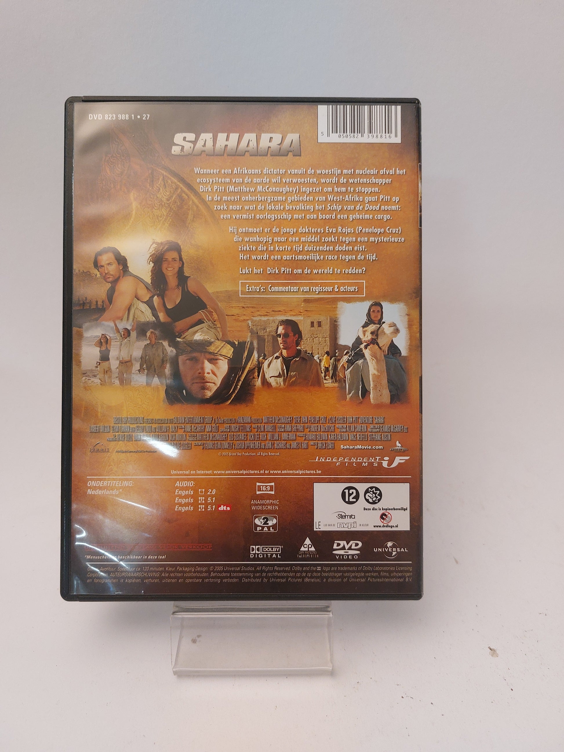 Sahara Dvd - Dvd Volwassenen