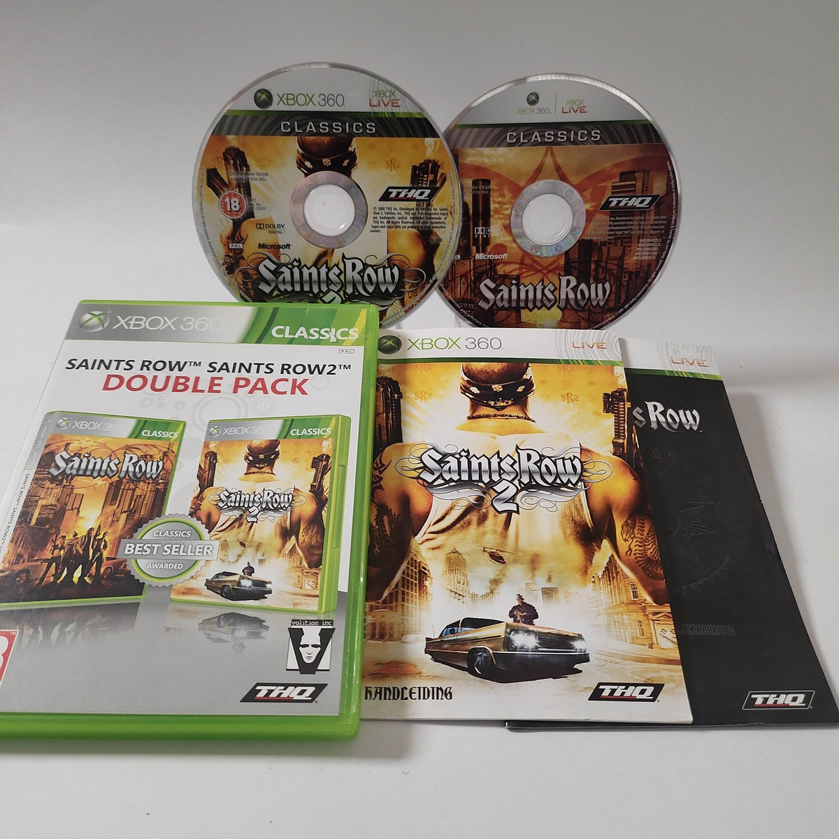 Saints Row & Saints Row 2 Double Pack Xbox 360 - Feniks Gameshop