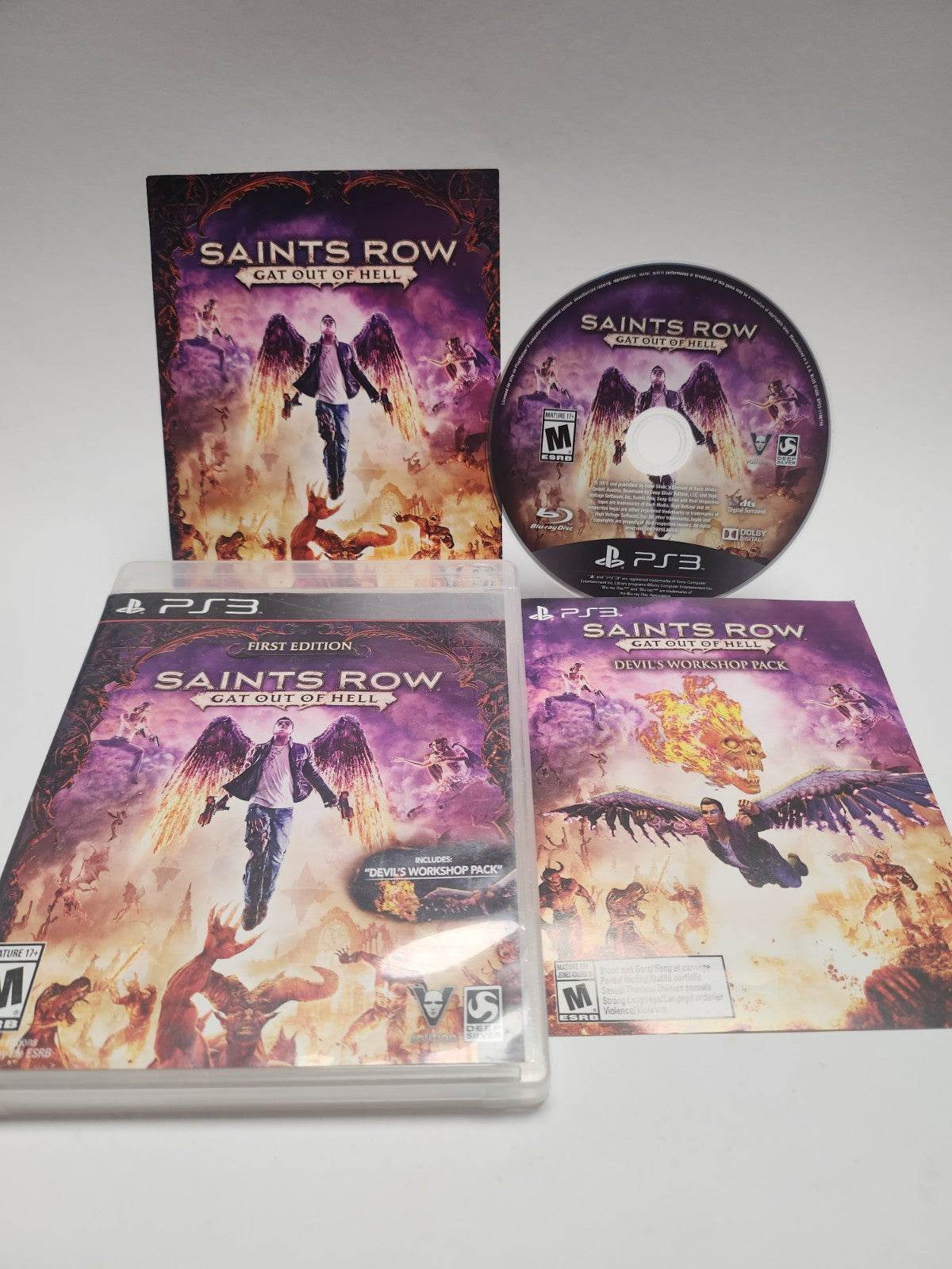 Saints Row Gat Out of Hell First American Edition PS3 - Feniks Gameshop