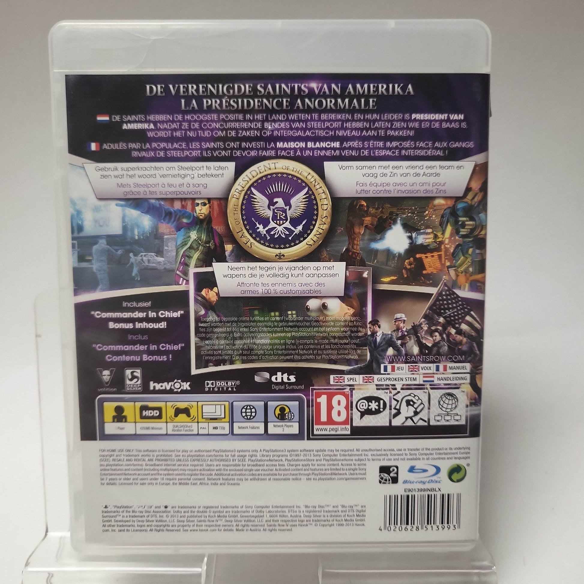 Saints Row IV Commander in Chief Edition Playstation 3 - Feniks Gameshop