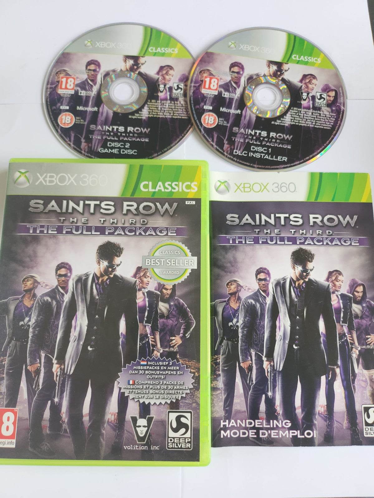 Saints Row the Third the Full Package Classics Xbox 360 - Feniks Gameshop