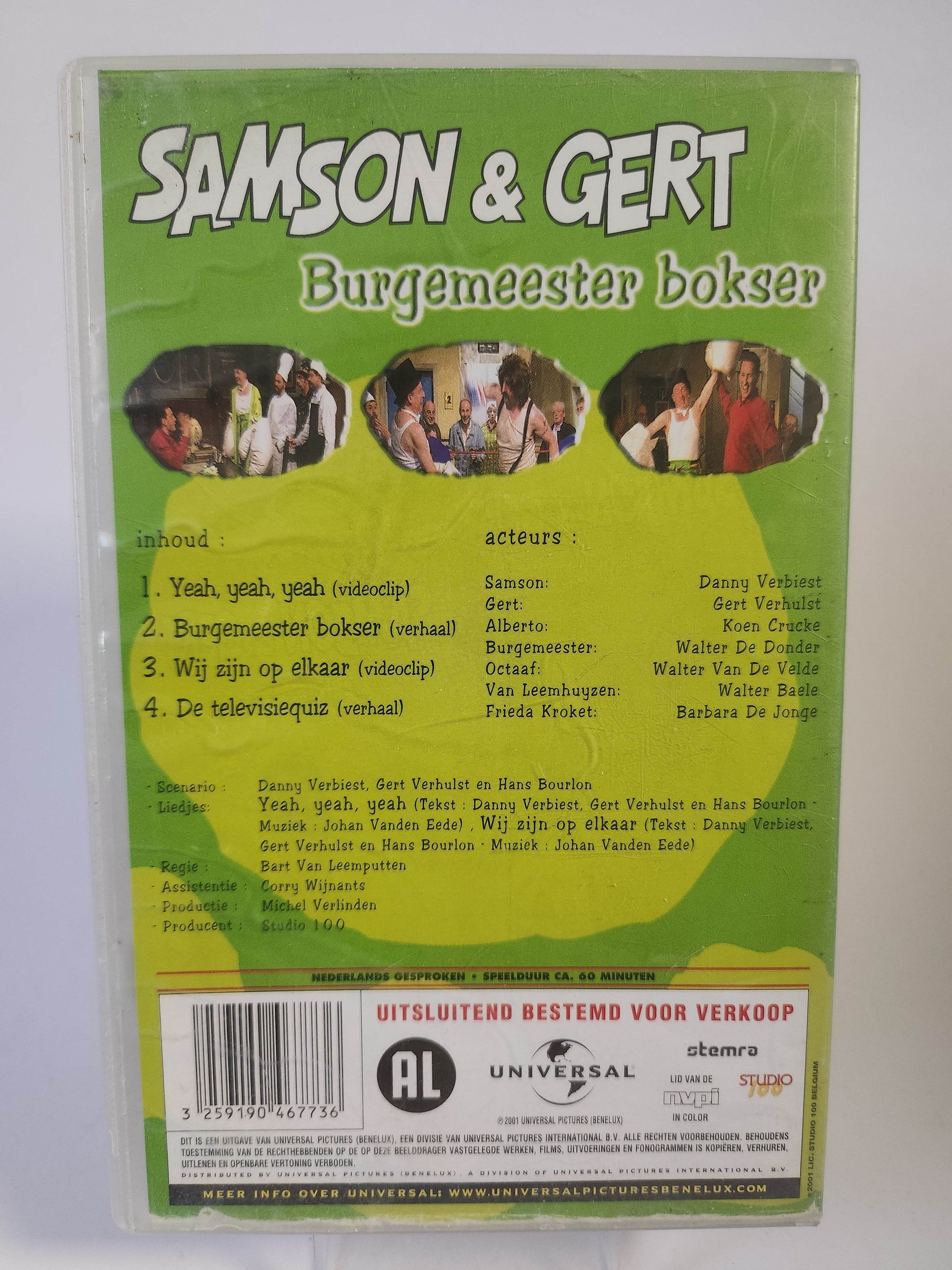 Samson & Gert Burgemeester Bokser VHS - Feniks Gameshop