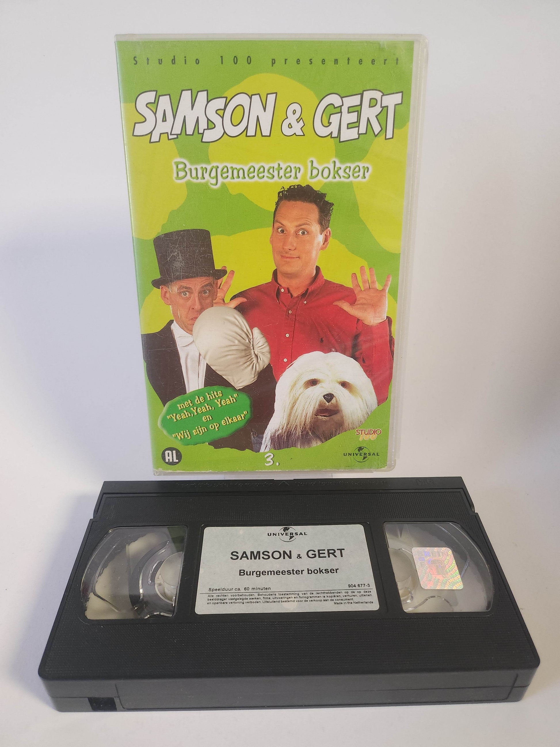 Samson & Gert Burgemeester Bokser VHS - Feniks Gameshop