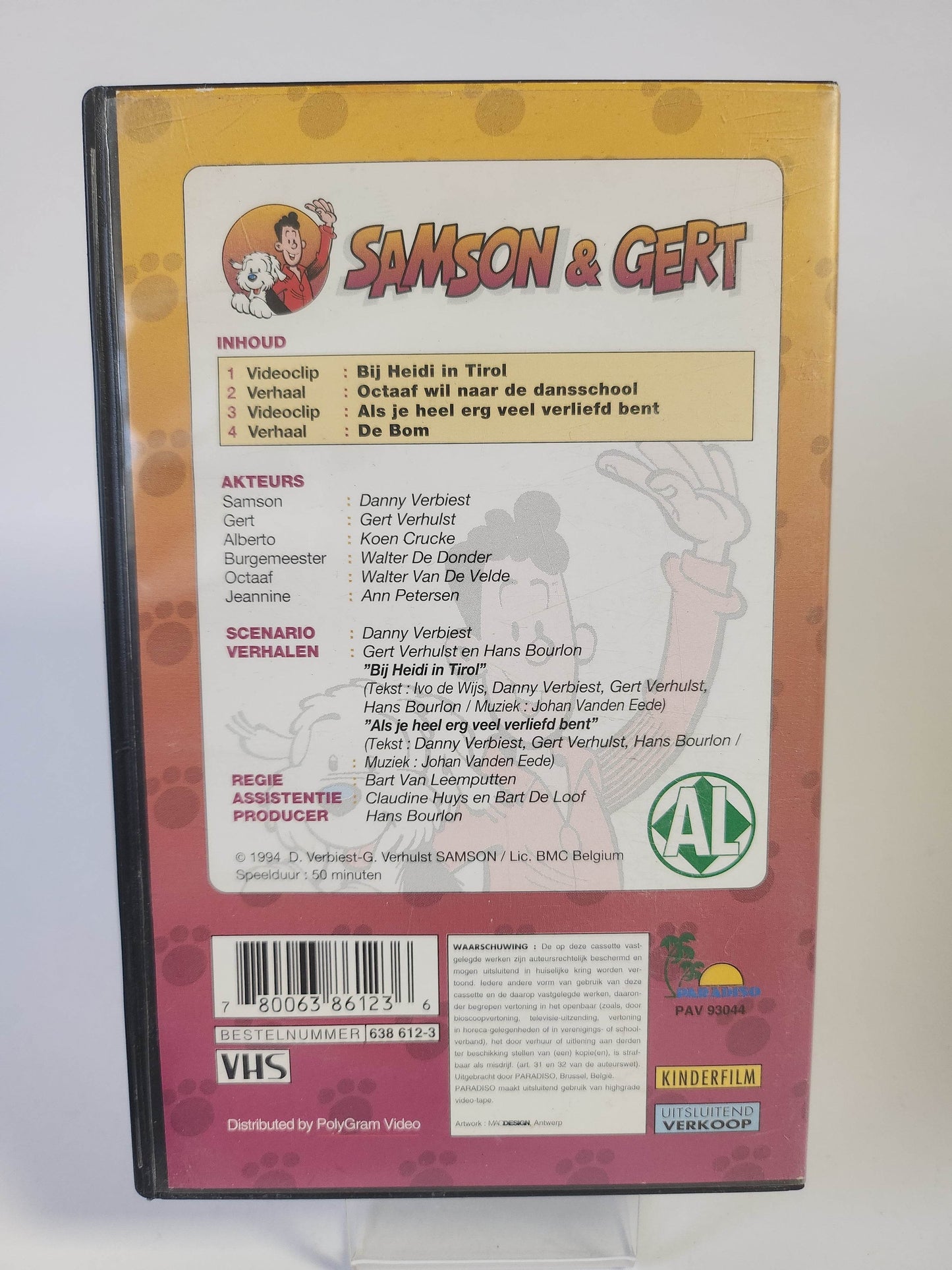 Samson & Gert de Dansschool Deel 4 VHS - Feniks Gameshop