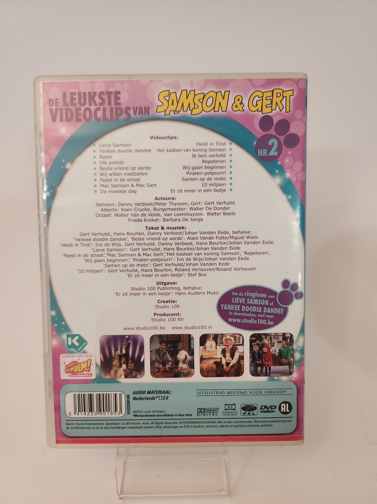 Samson & Gert: de Leukste Videoclips Nr 2 Dvd Kids - Dvd kids