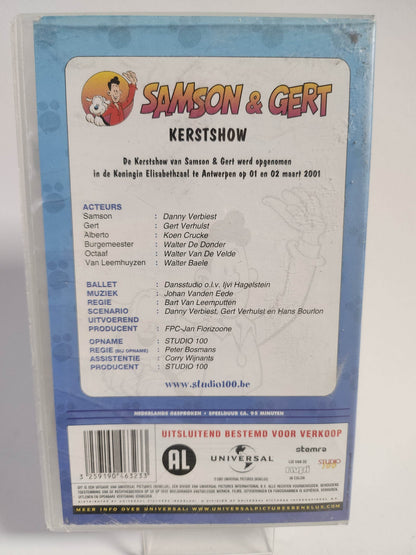 Samson & Gert Kerstshow VHS - Feniks Gameshop