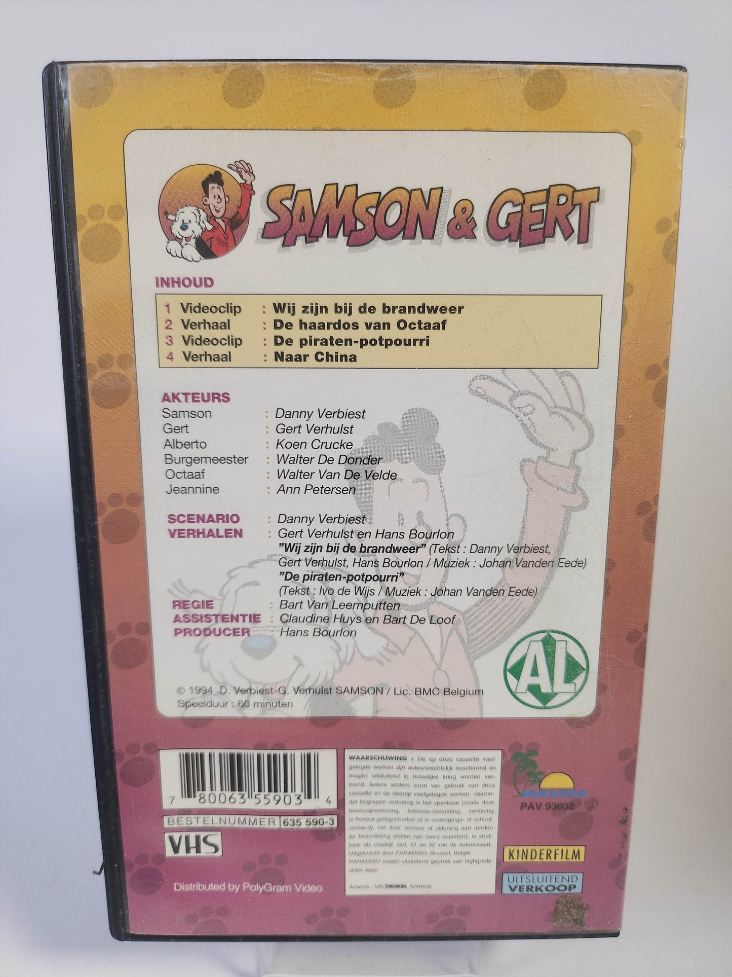 Samson & Gert naar China Deel 1 VHS - Feniks Gameshop