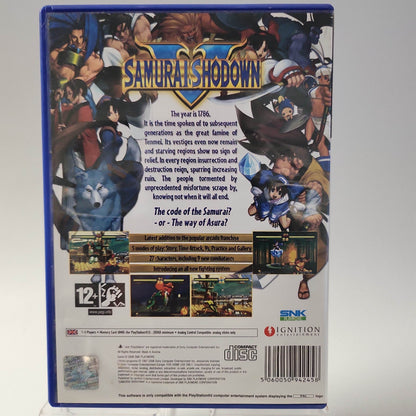 Samurai Shodown V Playstation 2 - Feniks Gameshop