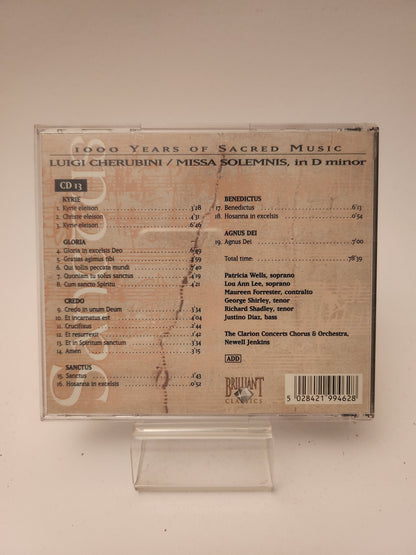 Sanctus: 1000 Years of Sacred Music CD - Cd