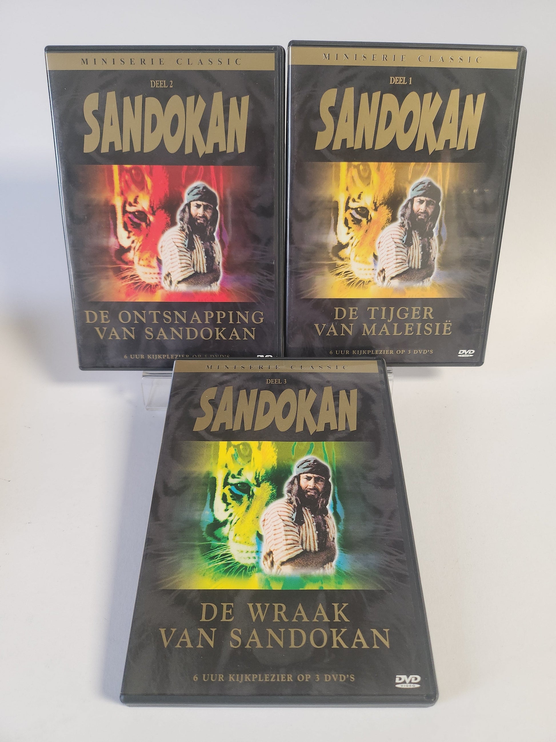 Sandokan ’de Tijger van Maleisie’ Box DVD - Dvd Volwassenen