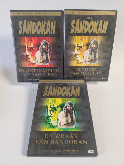 Sandokan ’de Tijger van Maleisie’ Box DVD - Dvd Volwassenen