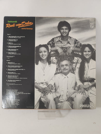 Sarinande: Rudi van Dalm and his Raindrops LP Vinyl - Lp Vinyl