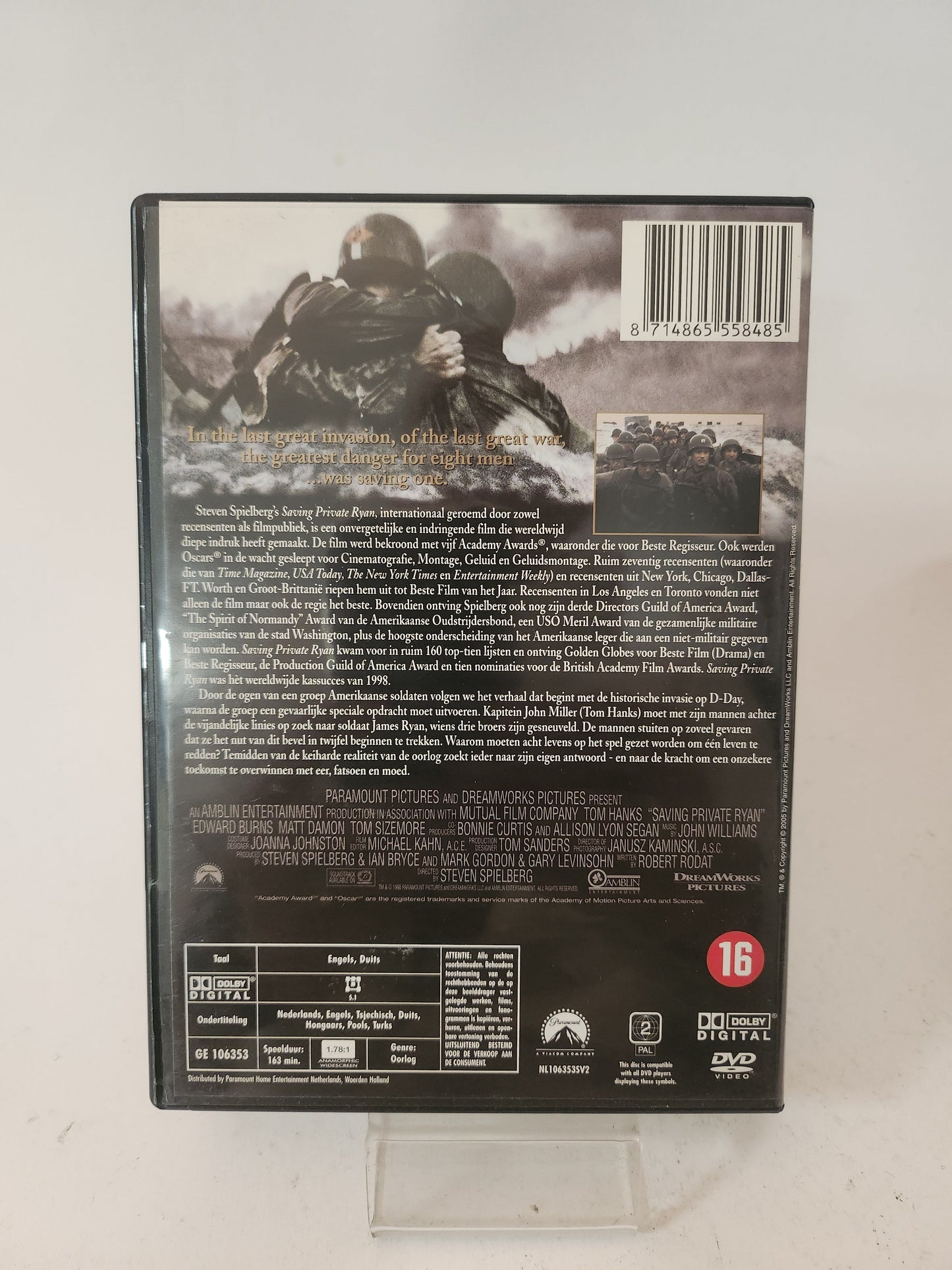 Saving Private Ryan Dvd - Dvd Volwassenen