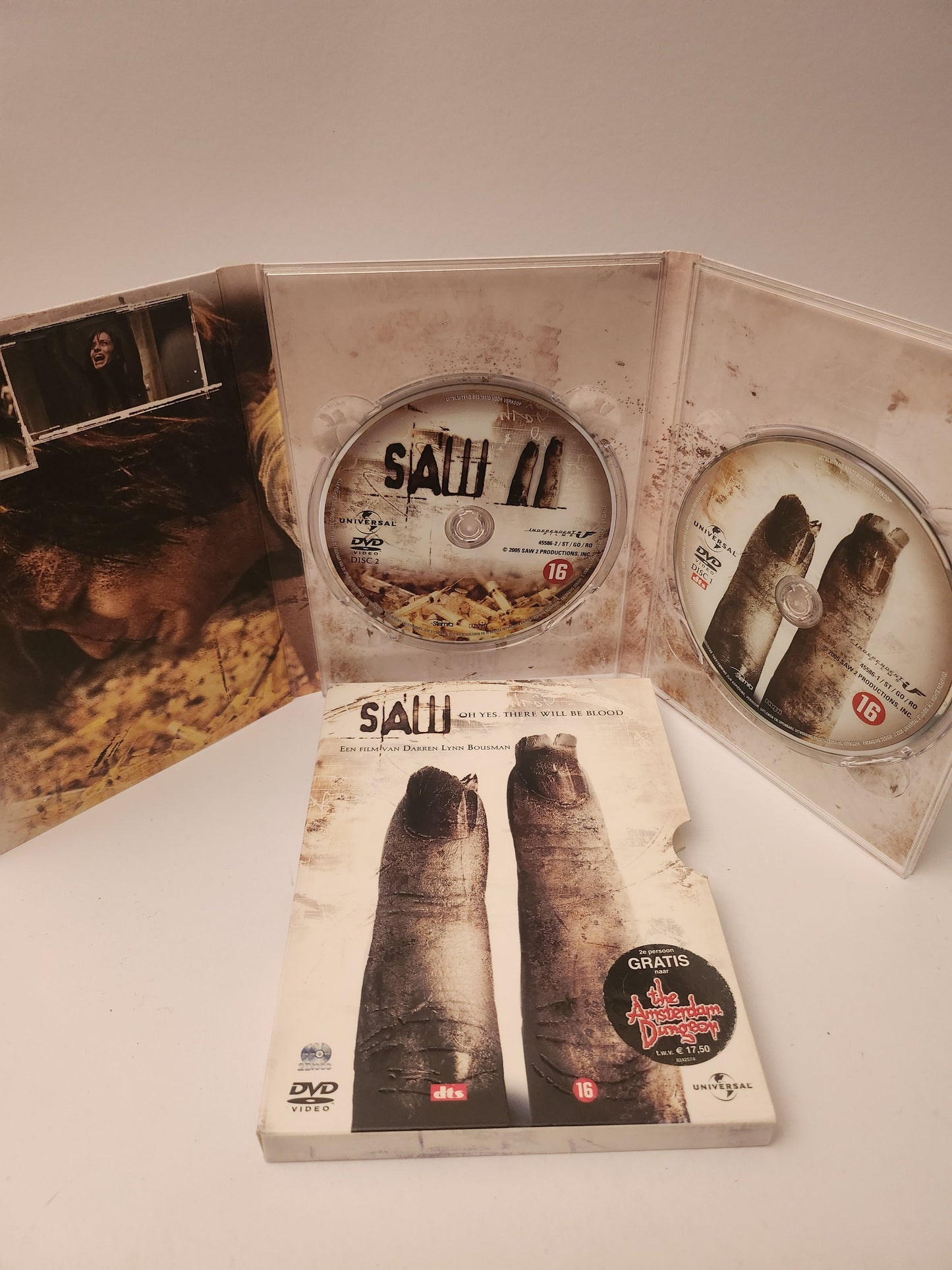 Saw: 2 disc Special Edition + Slipcover Dvd - Dvd Volwassenen