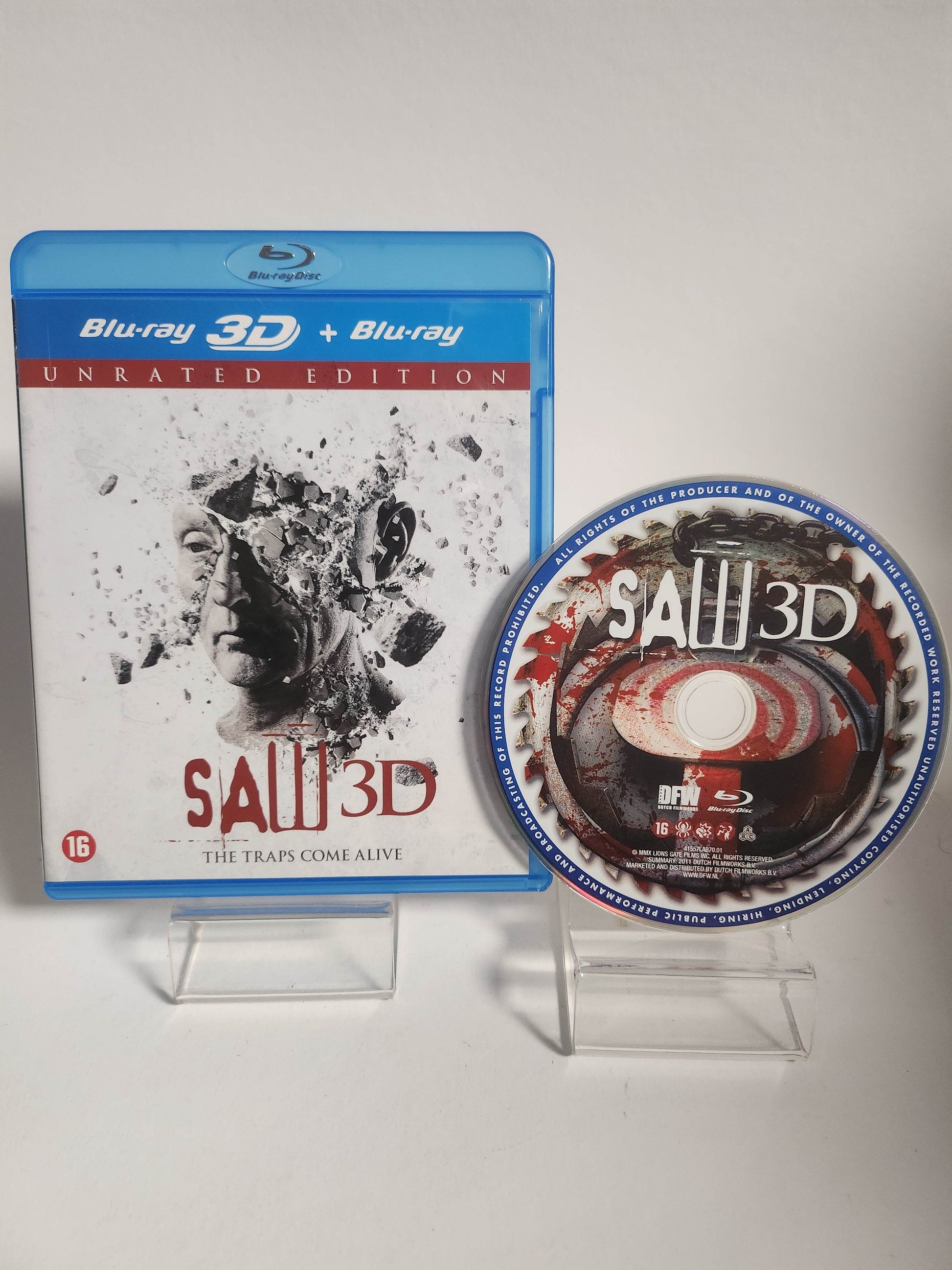 Saw 3D Unrated Edition Blu-Ray - Feniks Gameshop