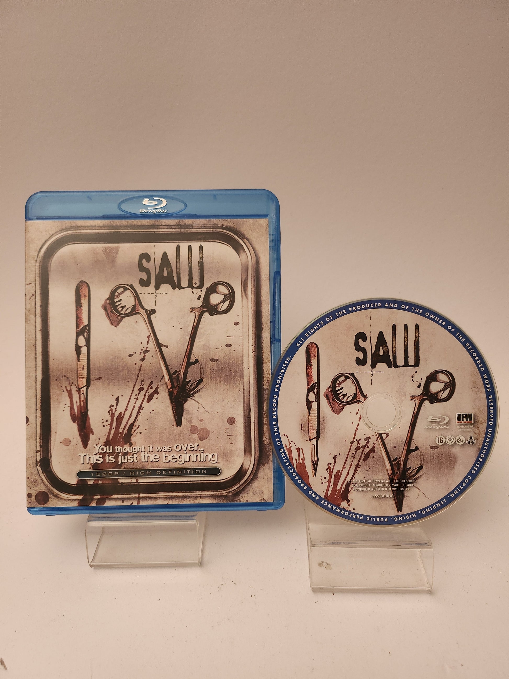 Saw V Unrated Director’s Cut Blu-Ray - Blu-Ray