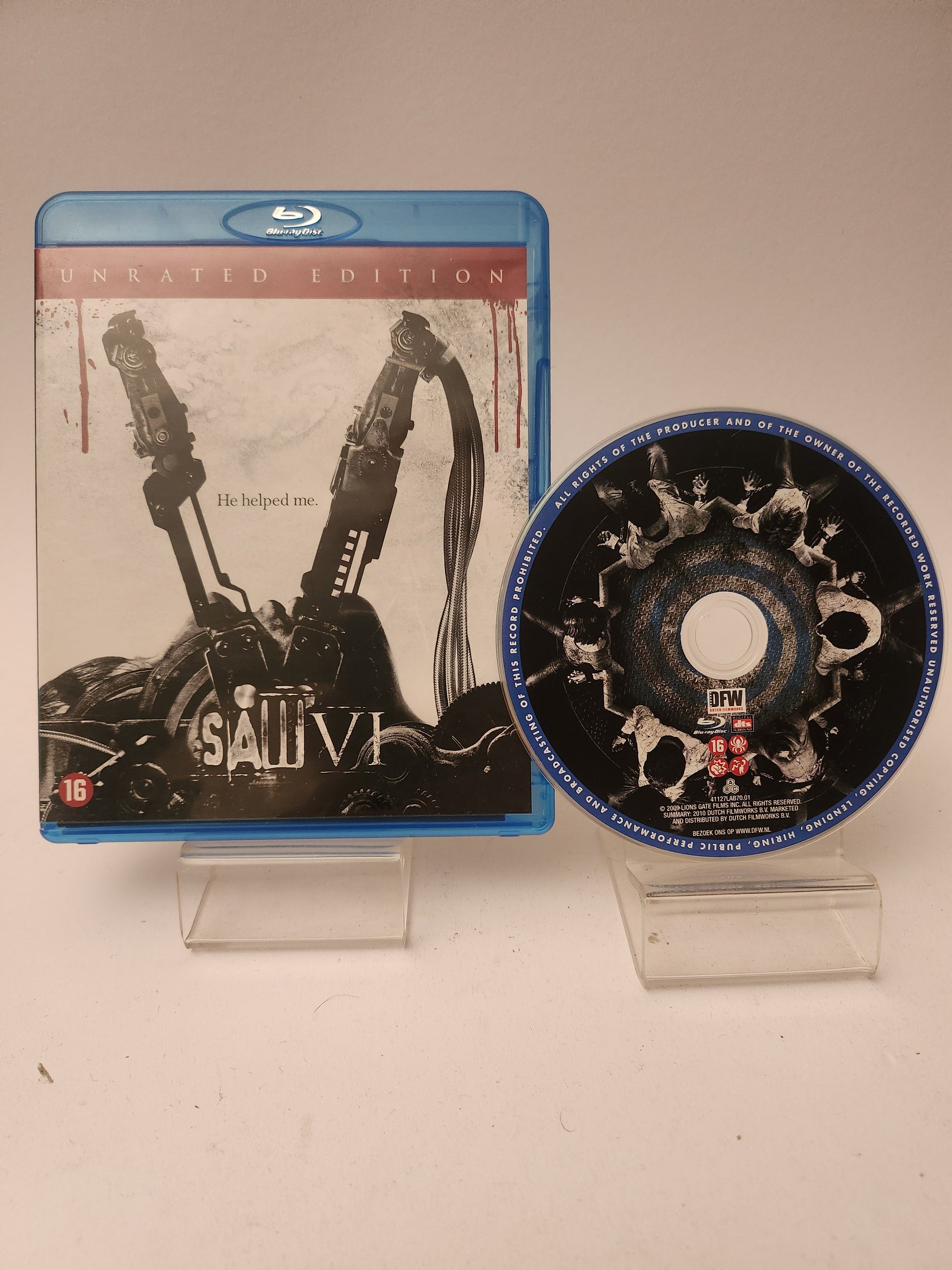 Saw VI Unrated Edition Blu-Ray - Blu-Ray