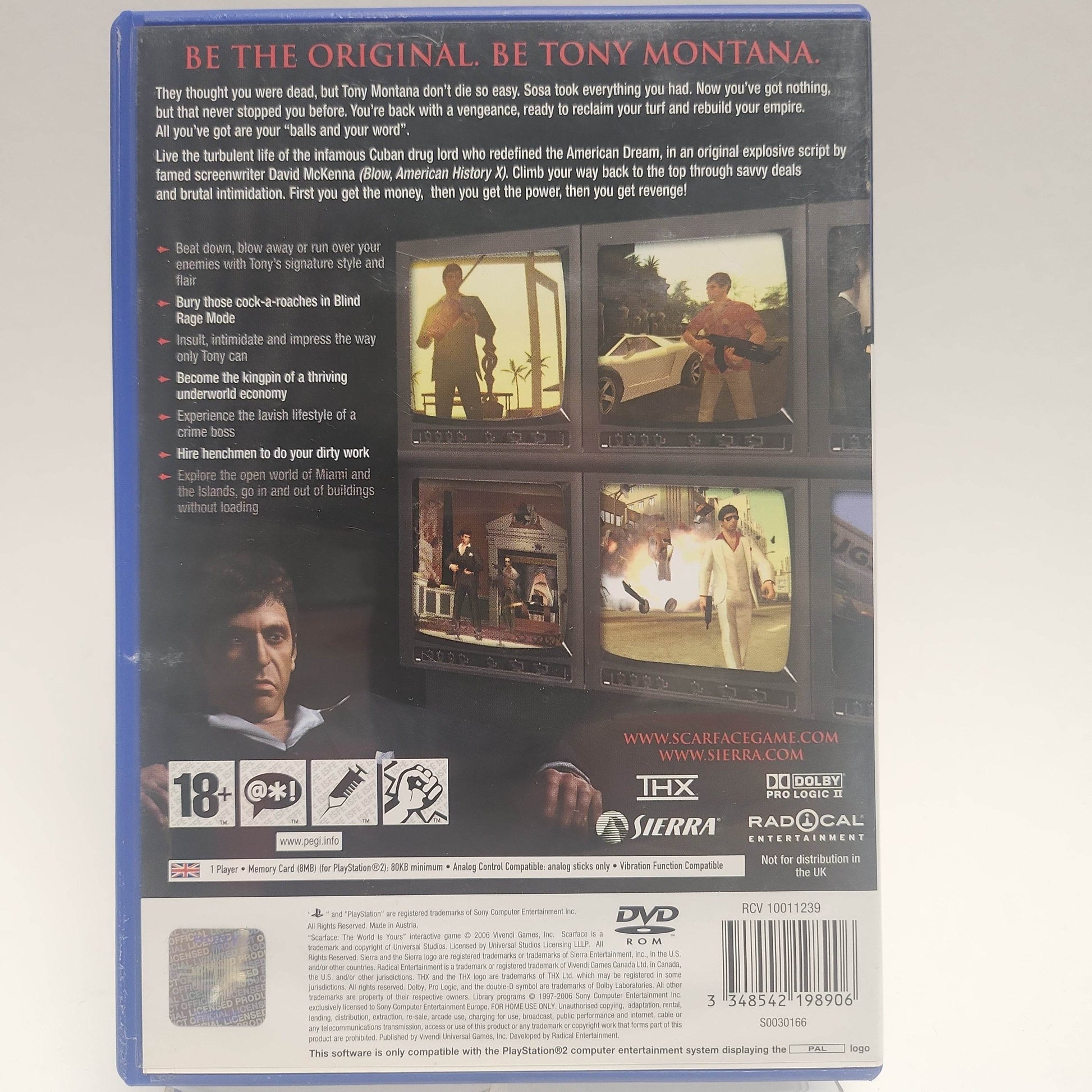Scarface the World is Yours Playstation 2 - Feniks Gameshop