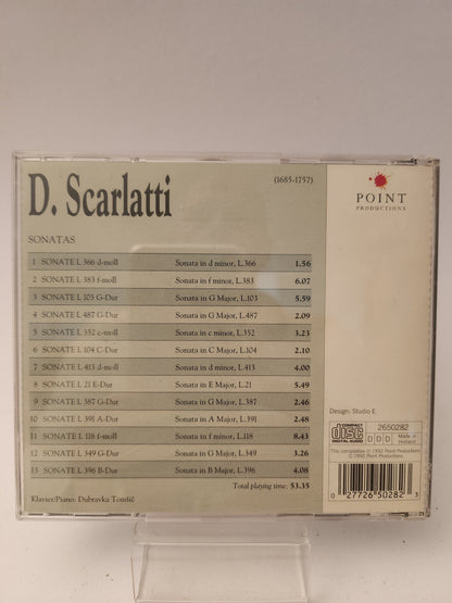 Scarlatti: Sonatas CD - Cd