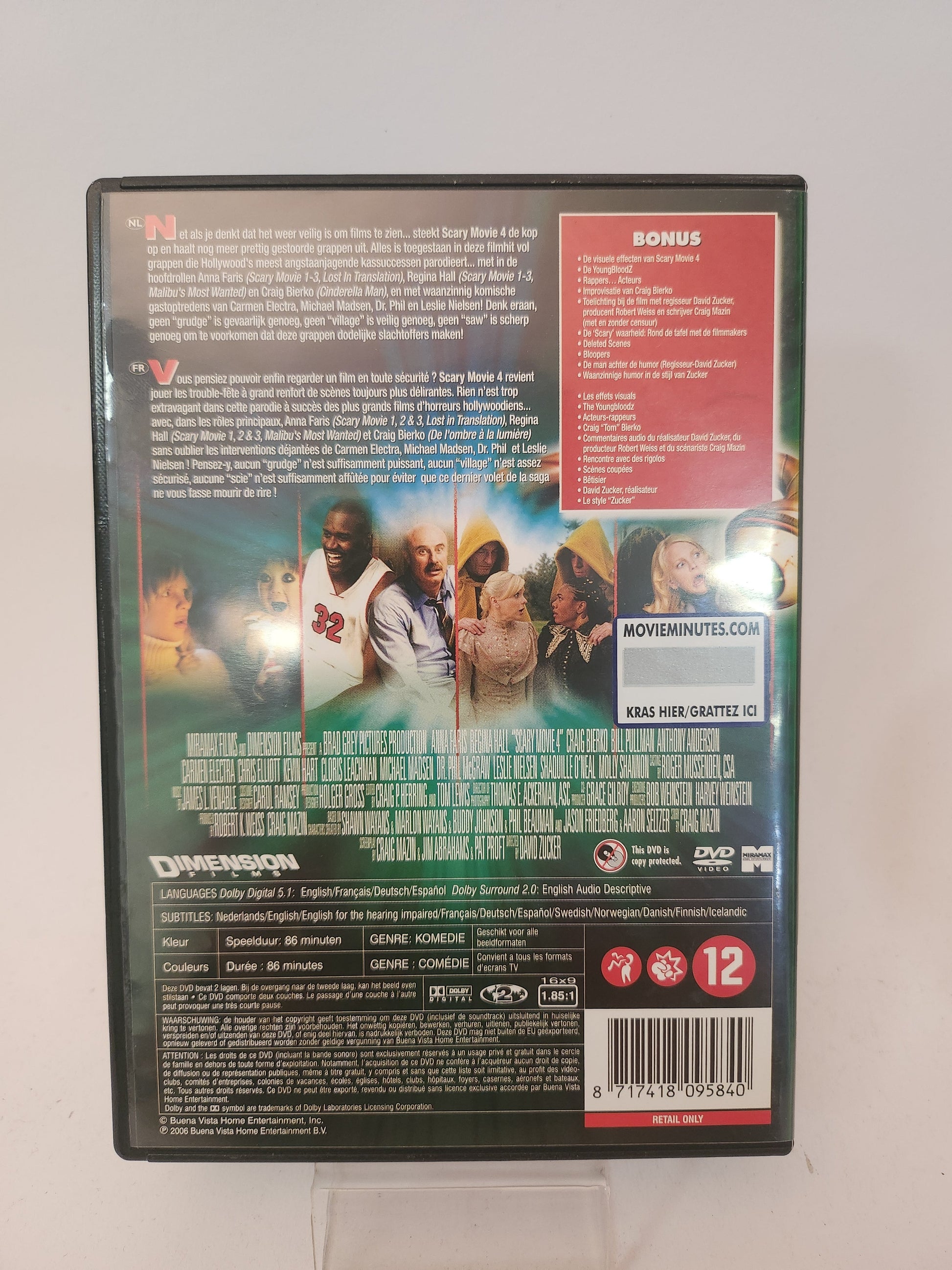 Scary Movie 4 Uncut Edition DVD - Dvd Volwassenen