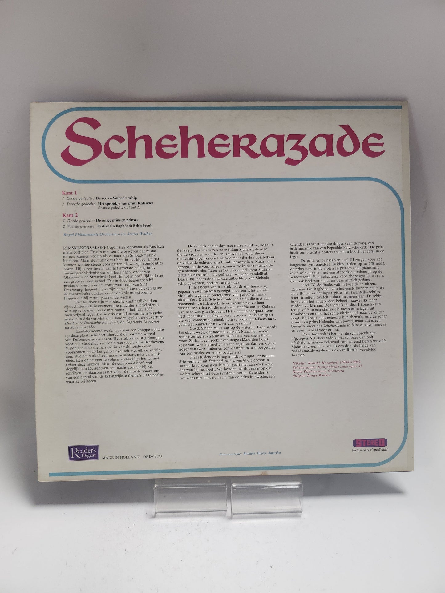 Scheherazade LP Vinyl - Lp Vinyl