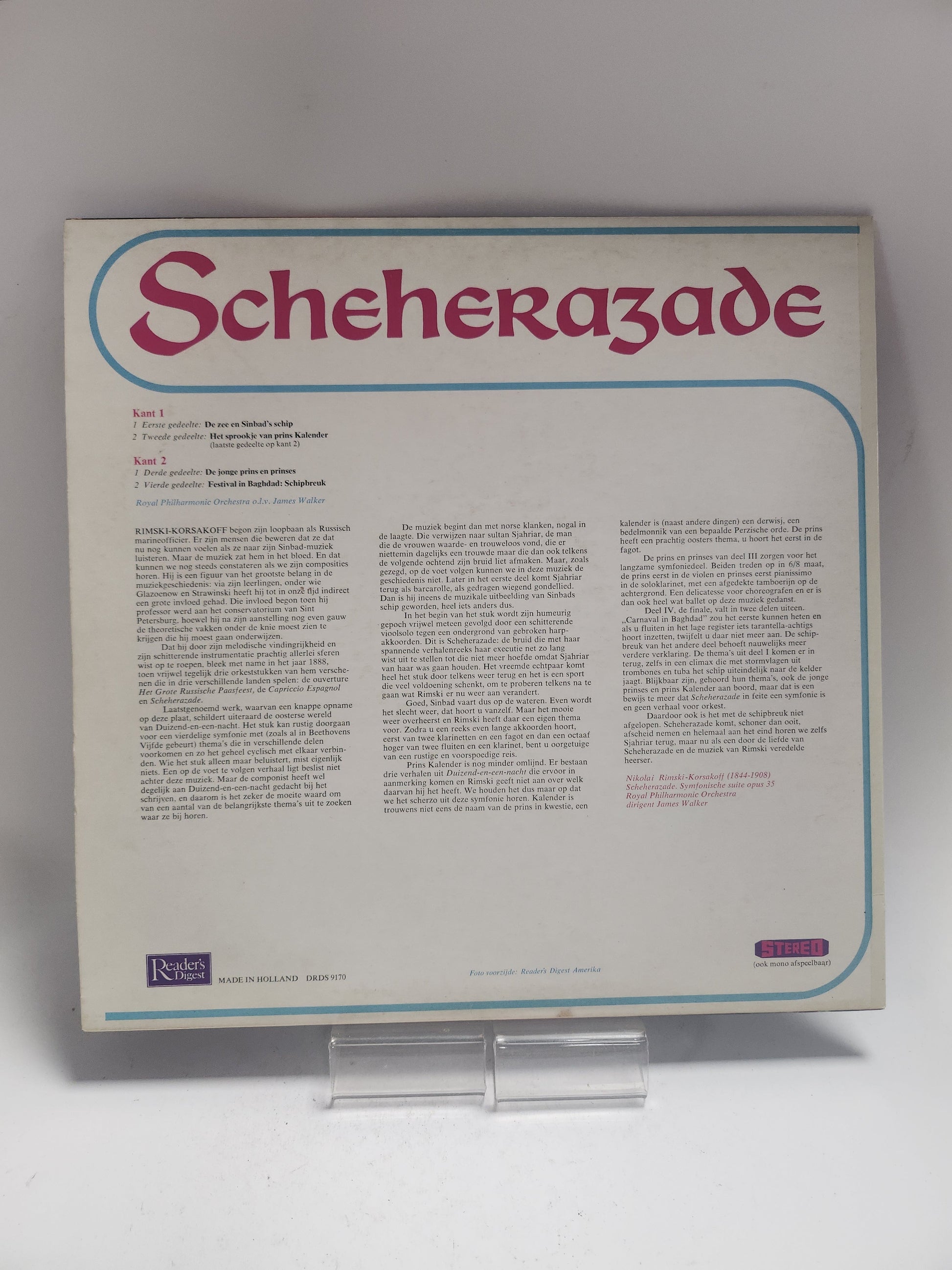 Scheherazade LP Vinyl - Lp Vinyl