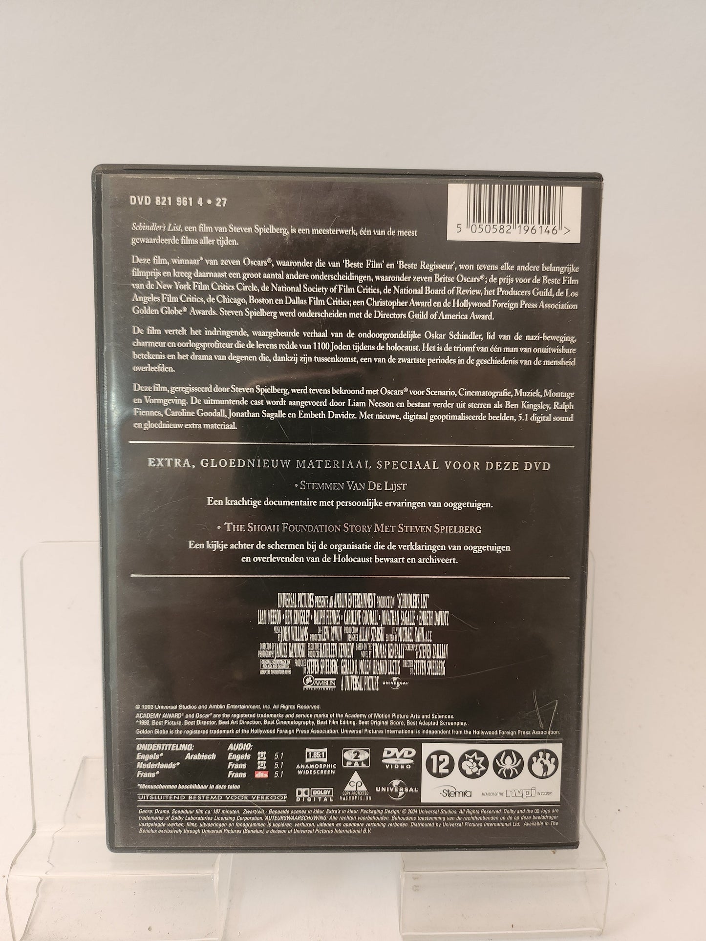 Schindler’s List DVD - Dvd Volwassenen