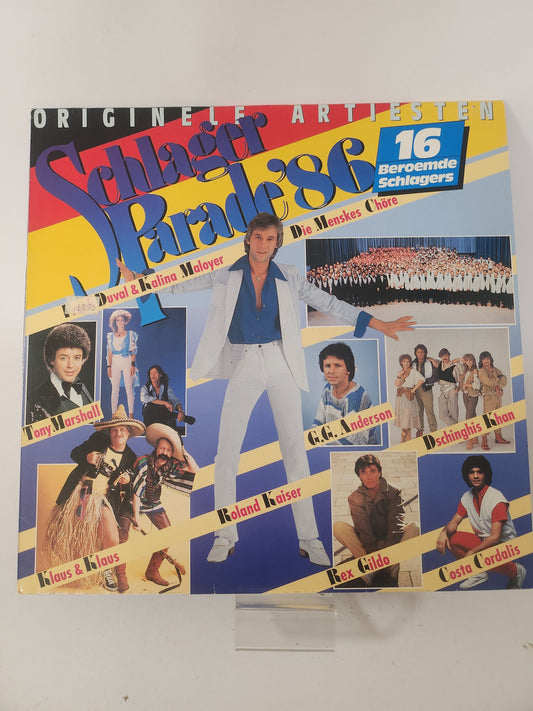Schlager Parade ’86 LP Vinyl - Lp Vinyl