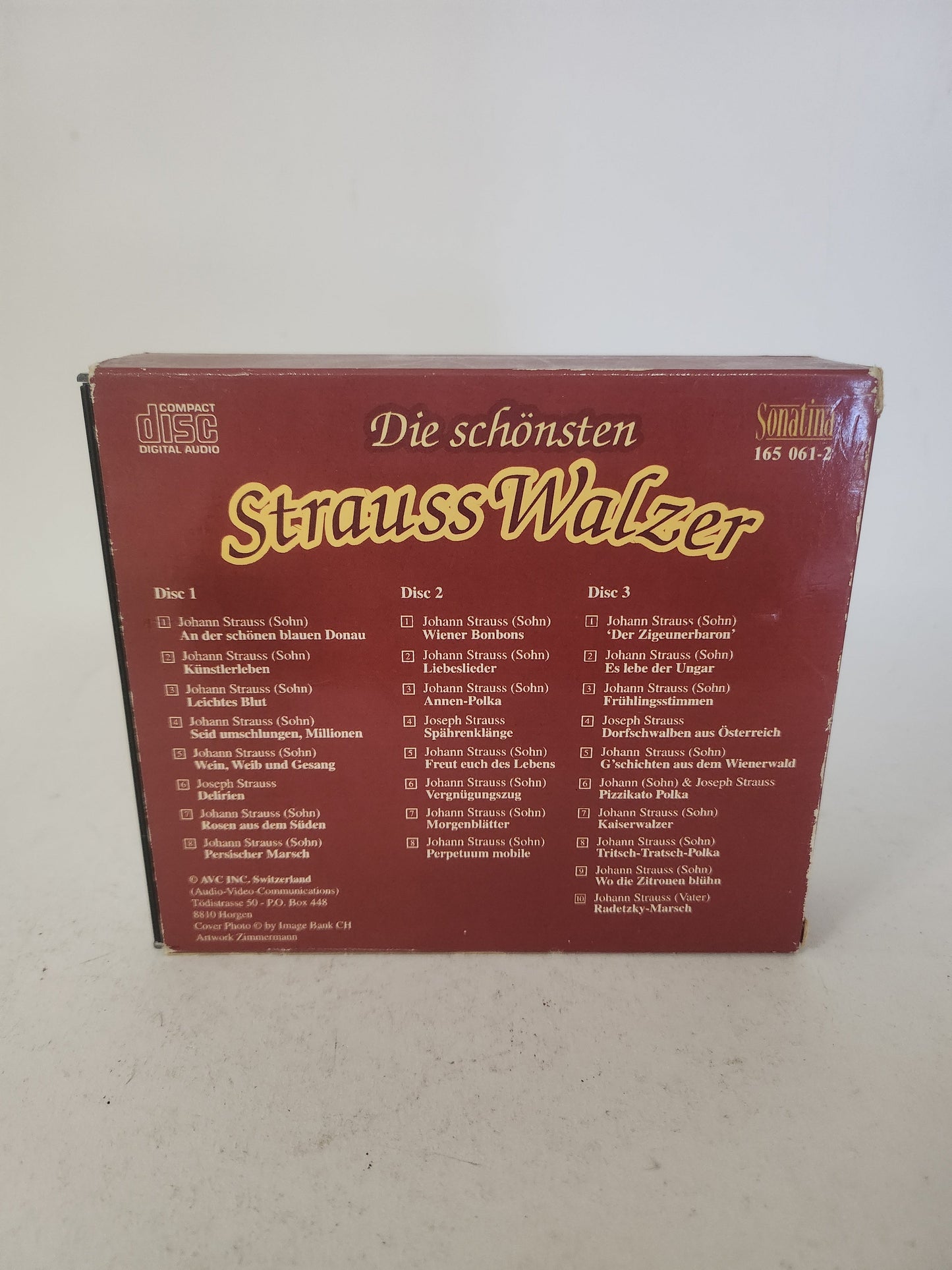 Schönsten Strauss Walzer CD Box - Cd